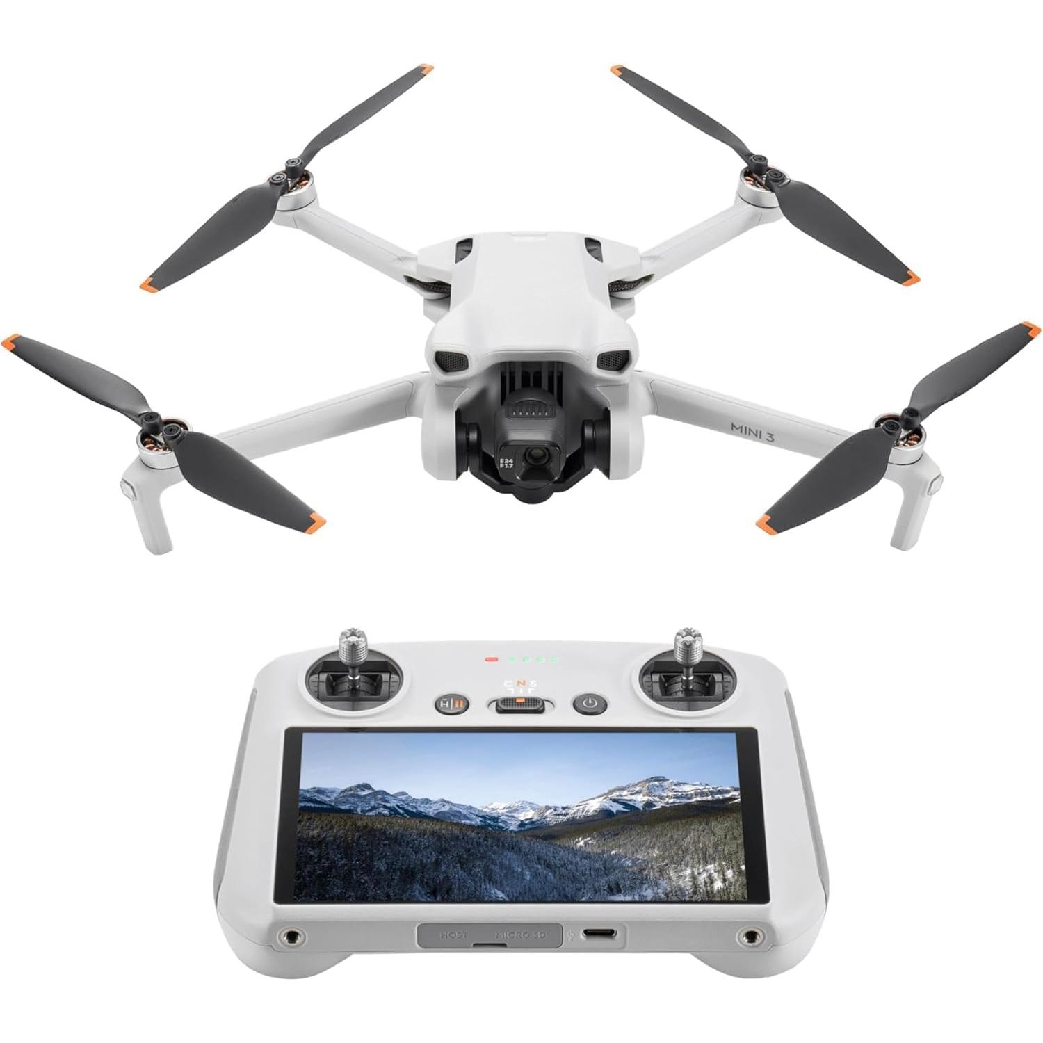 Drone DJI Mini 3 con Control Remoto y Accesorios Completo