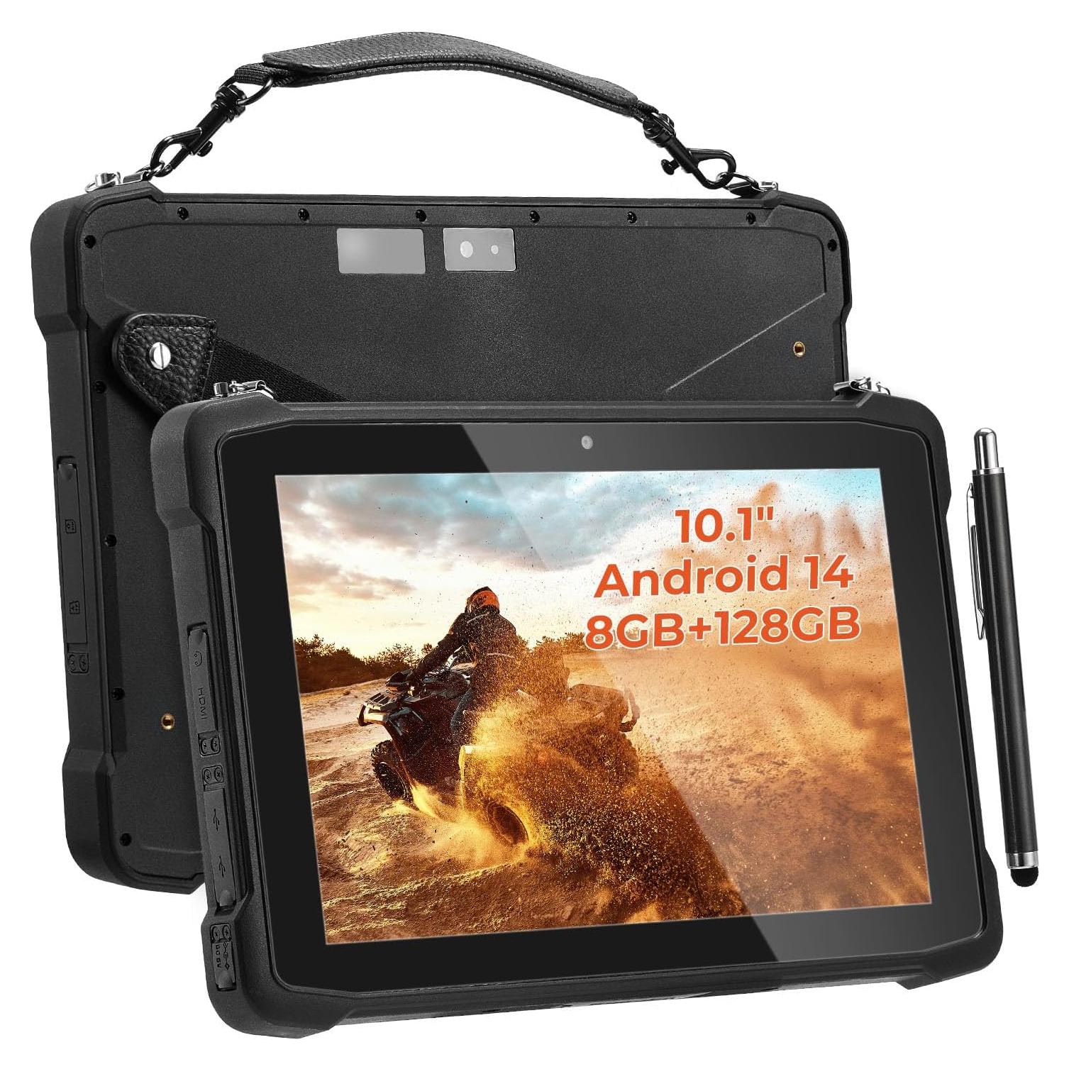Tableta Resistente MUNBYN IRT11 10.1" Android 14 8GB+128GB