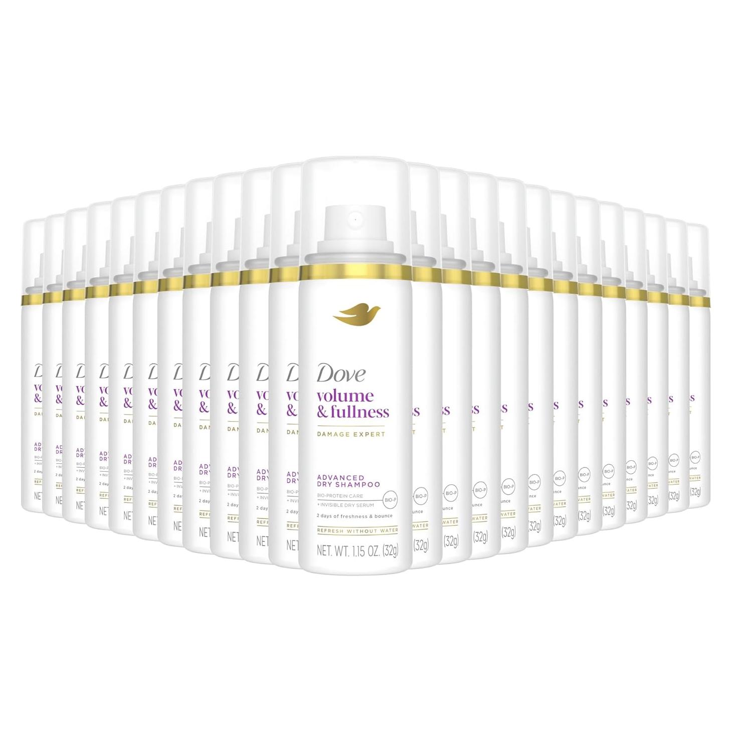 Champú Seco Dove Avanzado Volumen 32.5 g - 2 Días Frescura