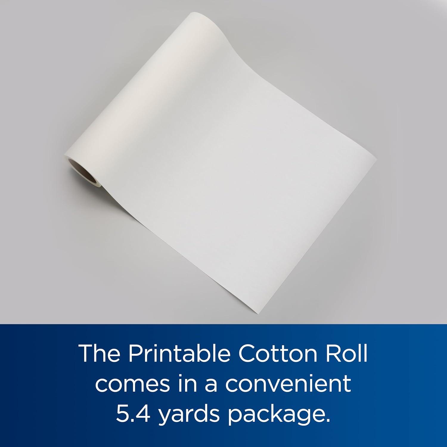 Rollo de Algodón Imprimible Brother PACB01 29.5 cm x 4.9 m