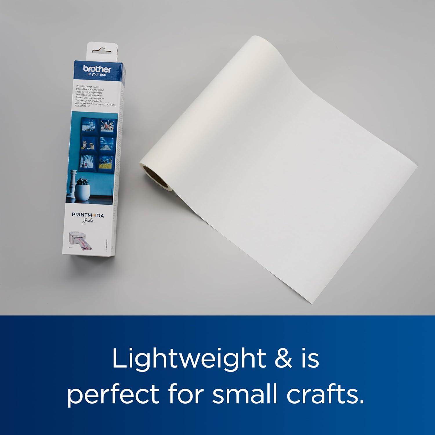 Rollo de Algodón Imprimible Brother PACB01 29.5 cm x 4.9 m