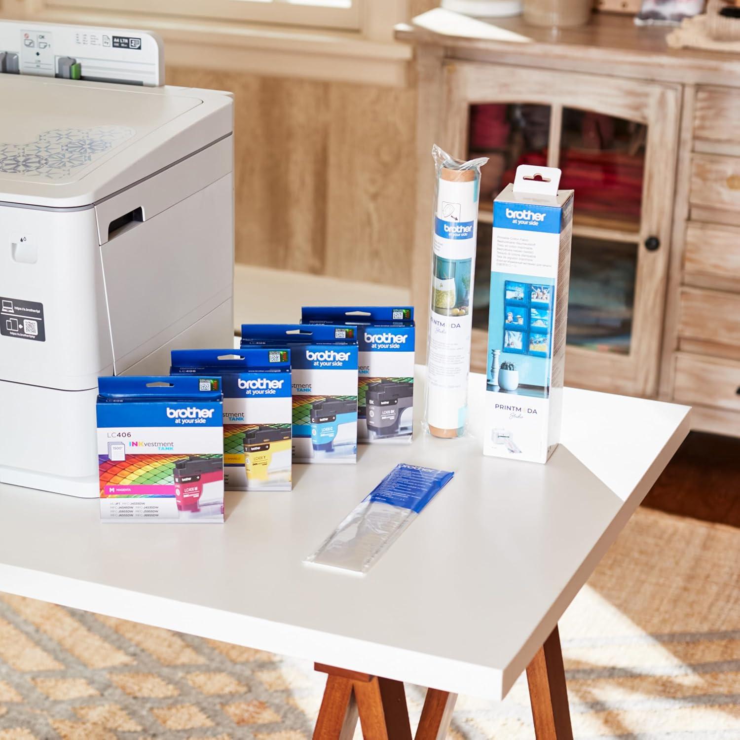 Rollo de Algodón Imprimible Brother PACB01 29.5 cm x 4.9 m