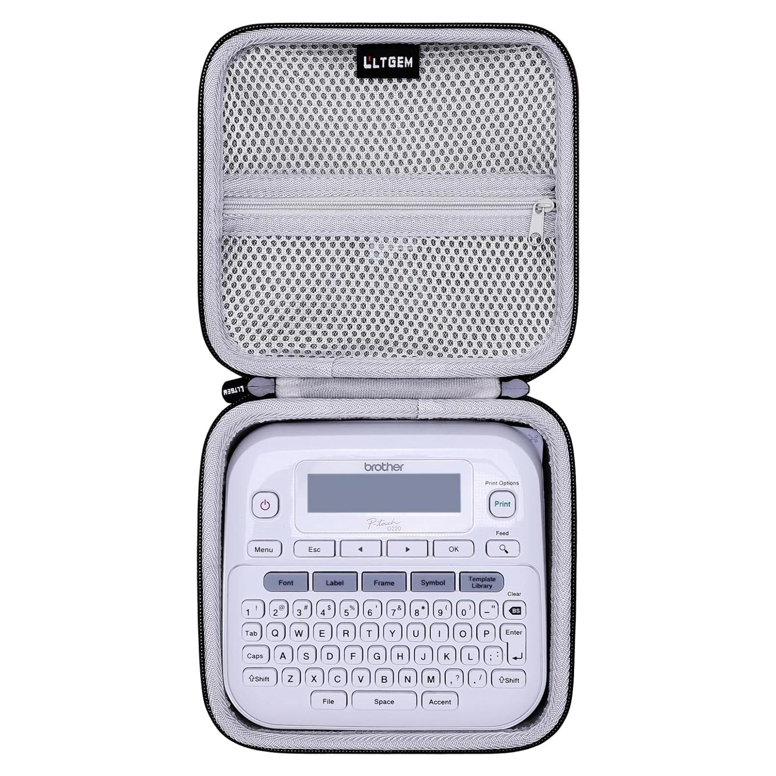 Funda Protectora LTGEM para Etiquetadora Brother P-Touch PTD220/210/200