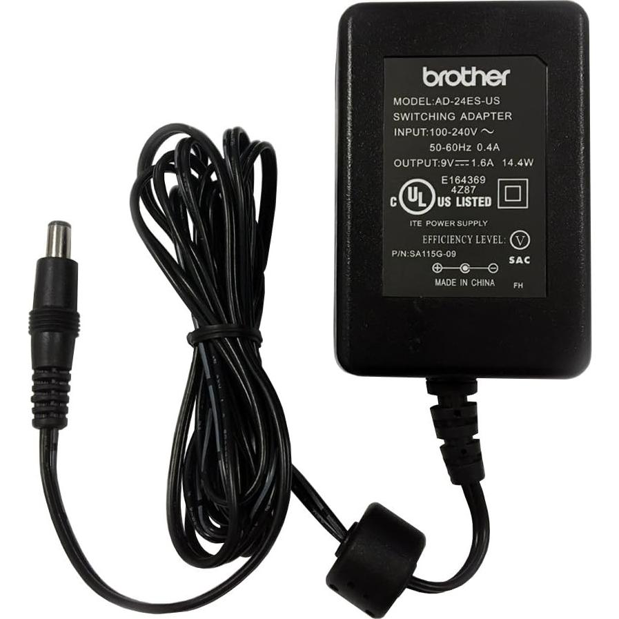 Adaptador de CA Brother AD-24 9V 2A para P-Touch