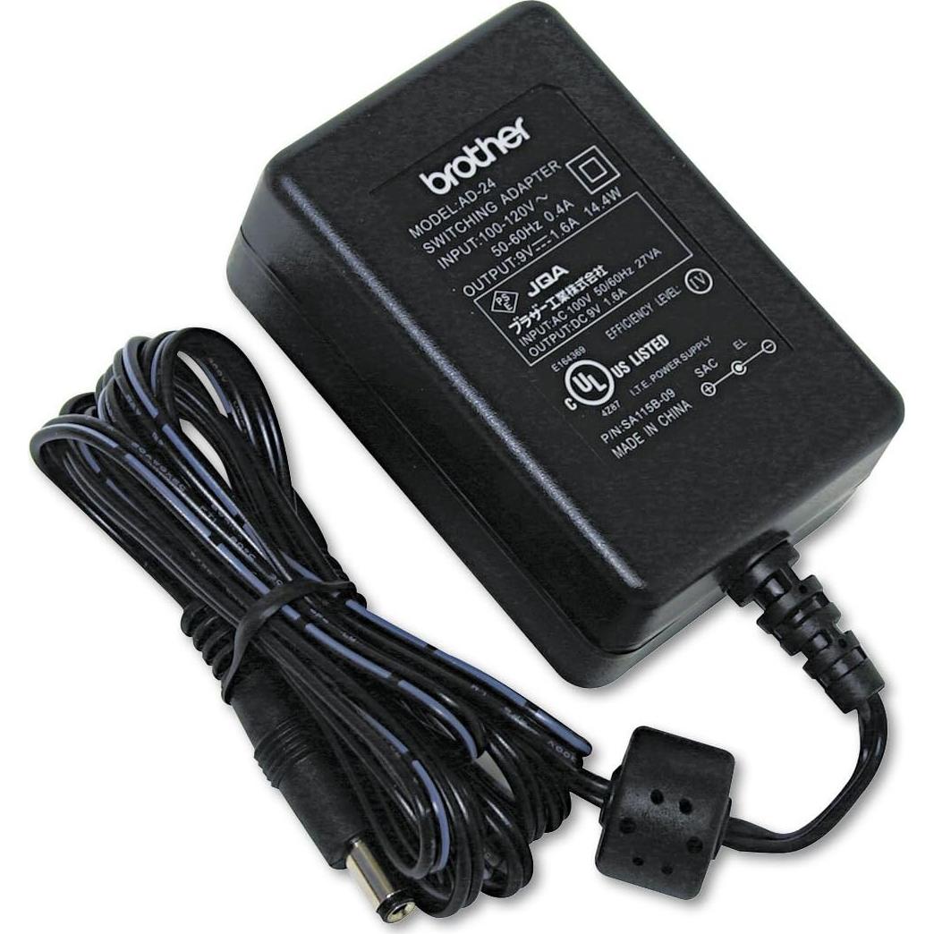 Adaptador de CA Brother AD-24 9V 2A para P-Touch