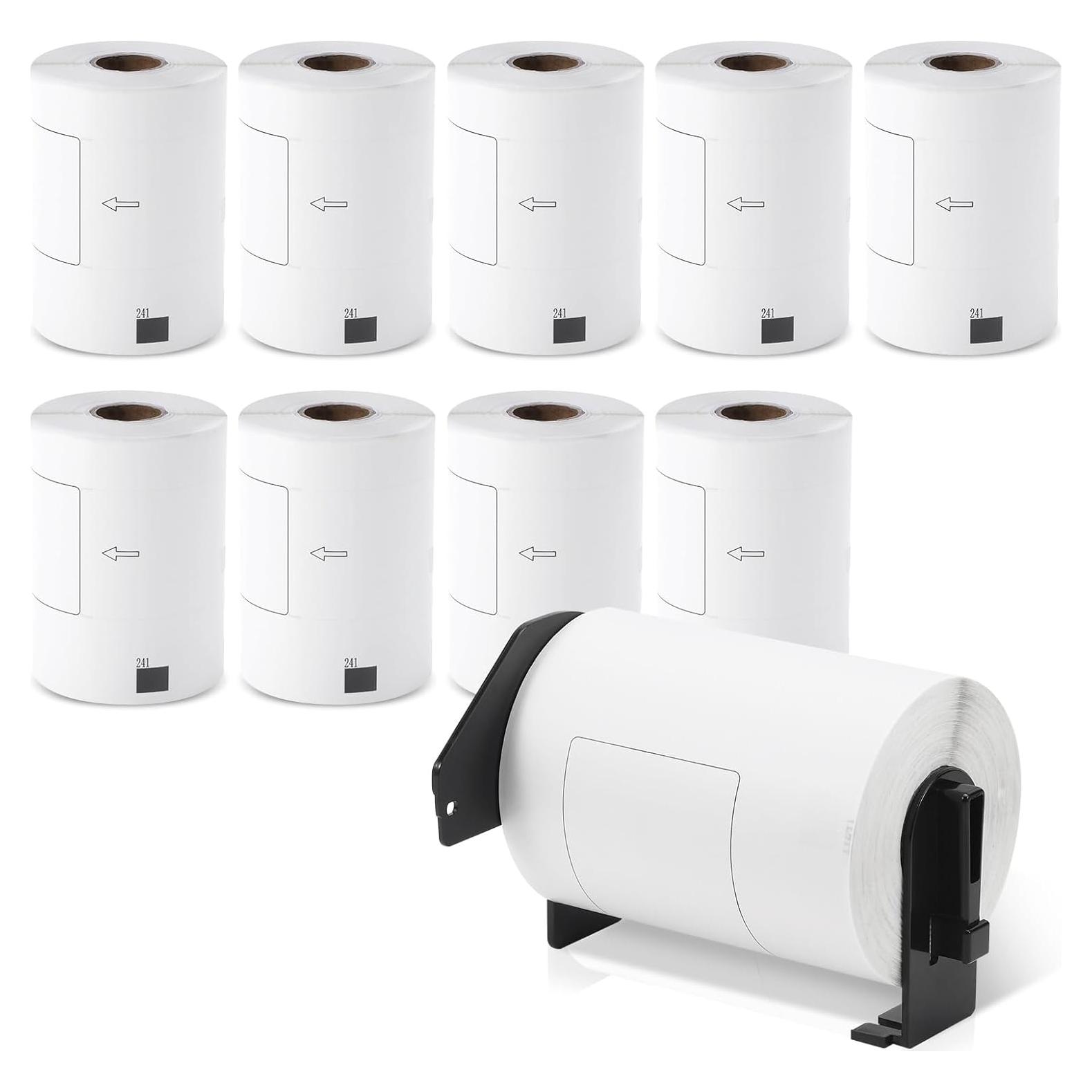 Etiquetas de Envío MarkDomain DK-1241 10 Rollos 2000 Unidades