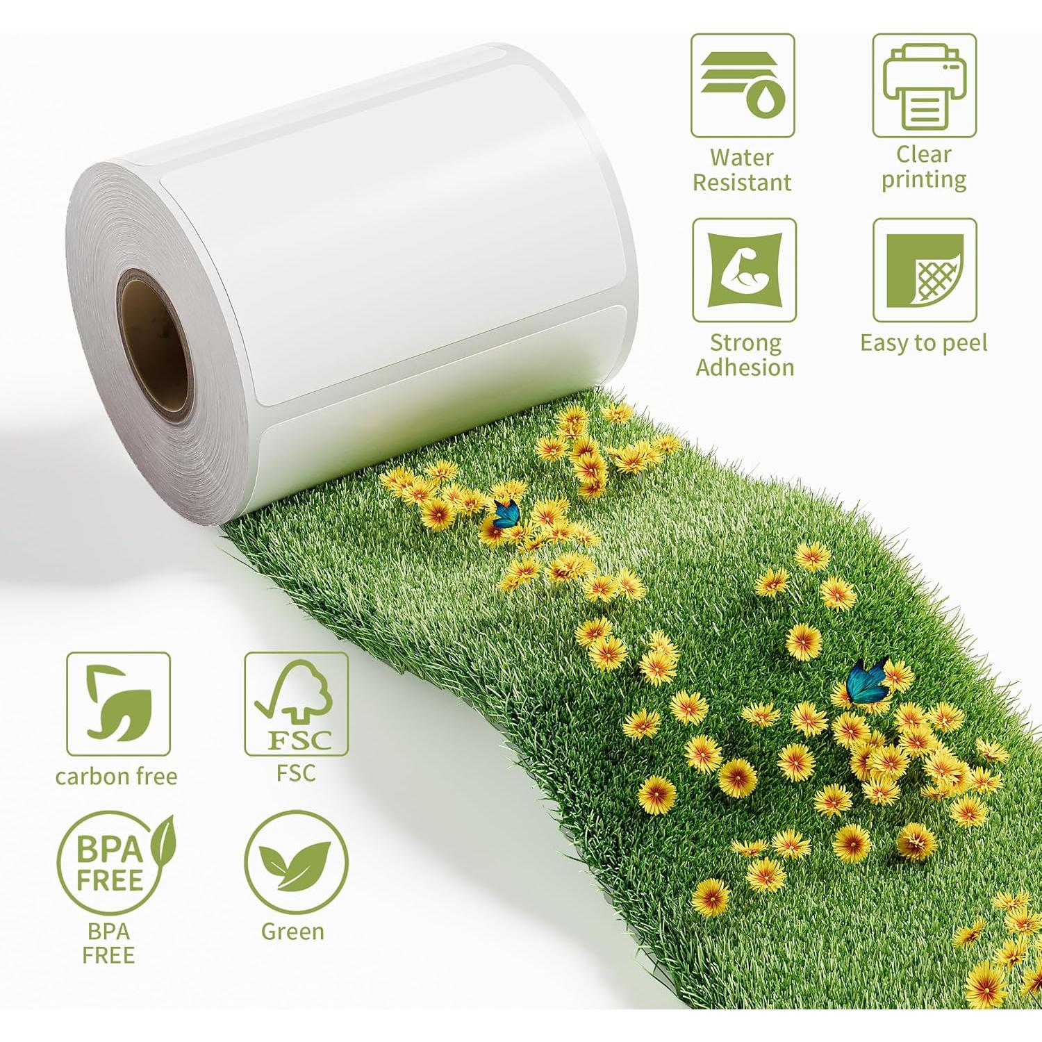 Etiquetas de Envío MarkDomain DK-1241 10 Rollos 2000 Unidades