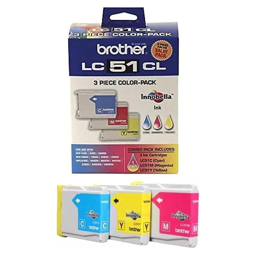 Cartucho de Tinta Brother LC513PKS Multicolor 400 Páginas
