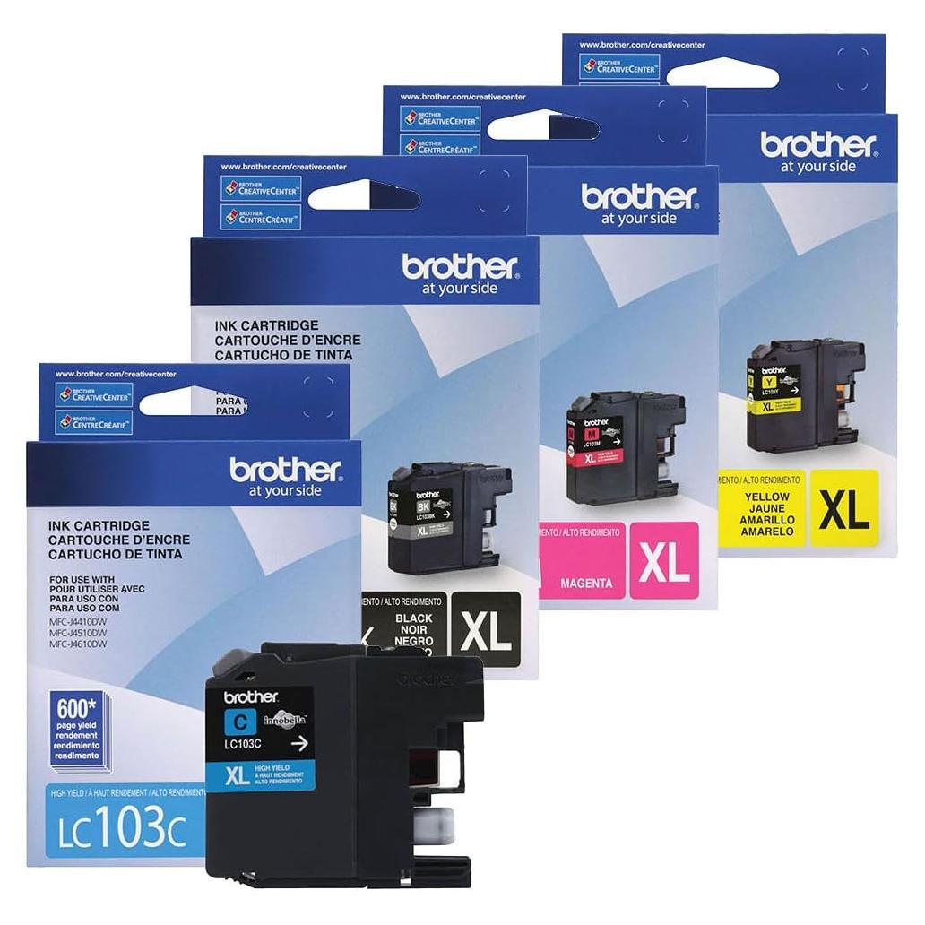 Cartuchos de tinta Brother MFC-4610DW alto rendimiento 0.45 kg