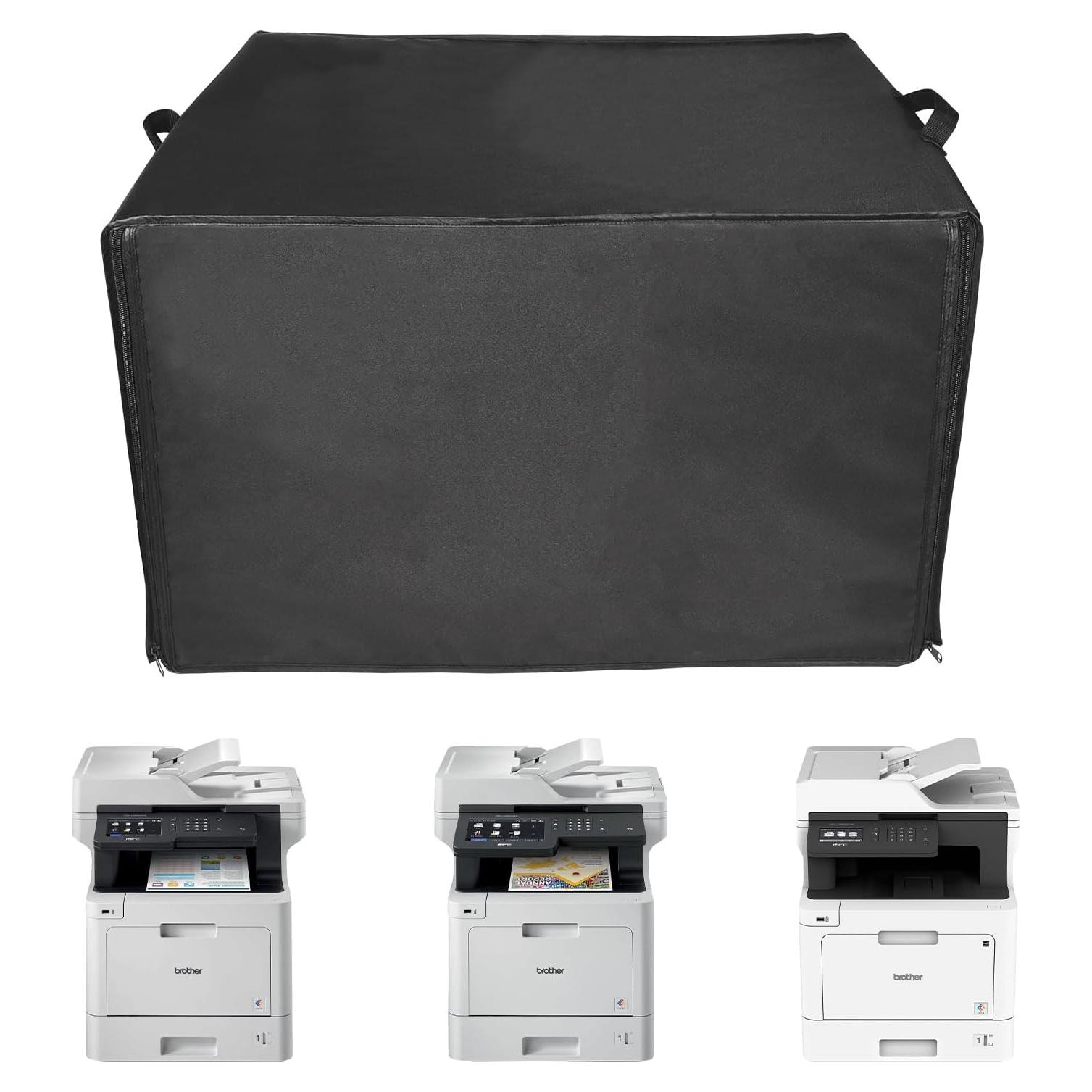 Funda Protectora Antiestática para Impresora Brother Negra