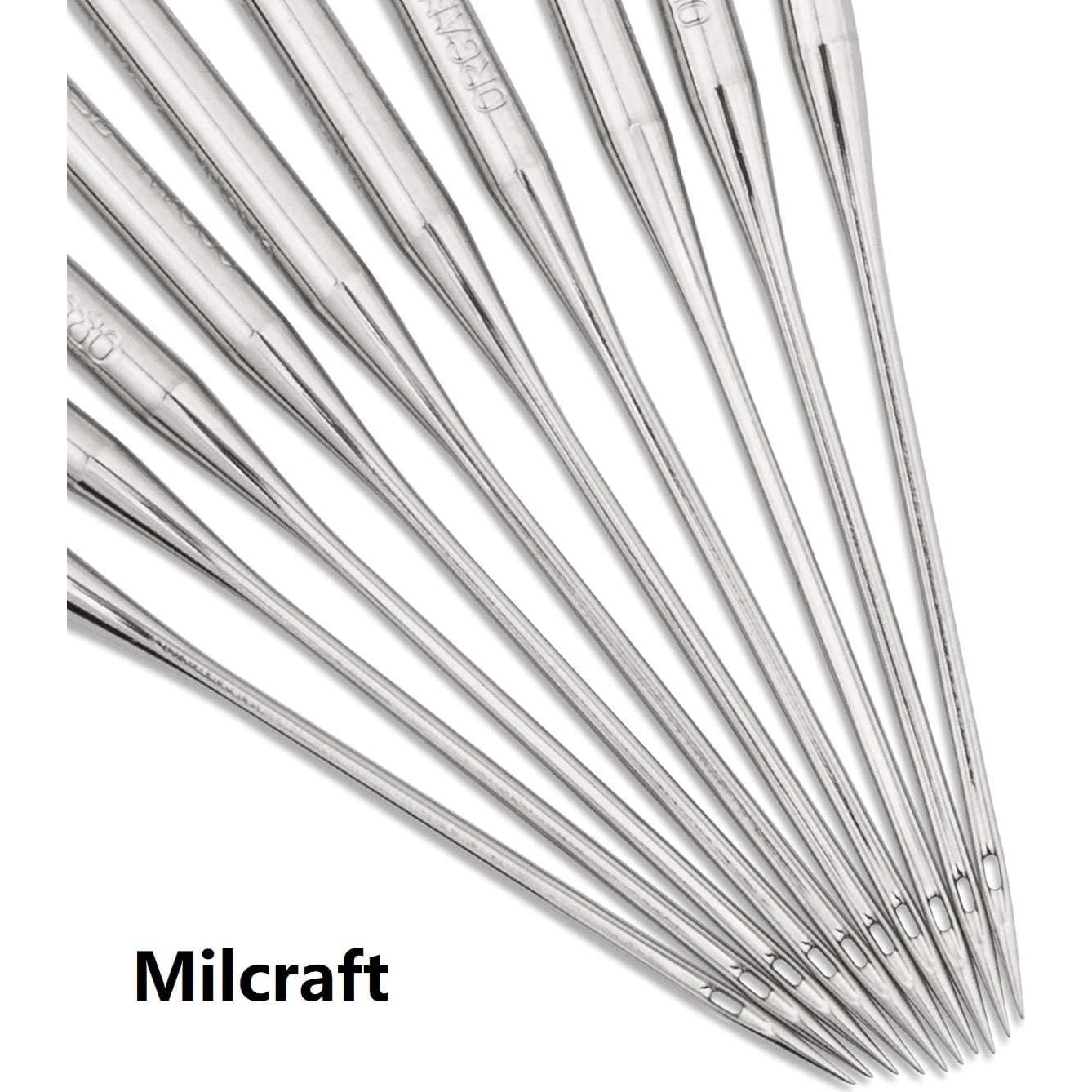 50 Agujas de Máquina de Coser Milcraft 75/11 para Bordado