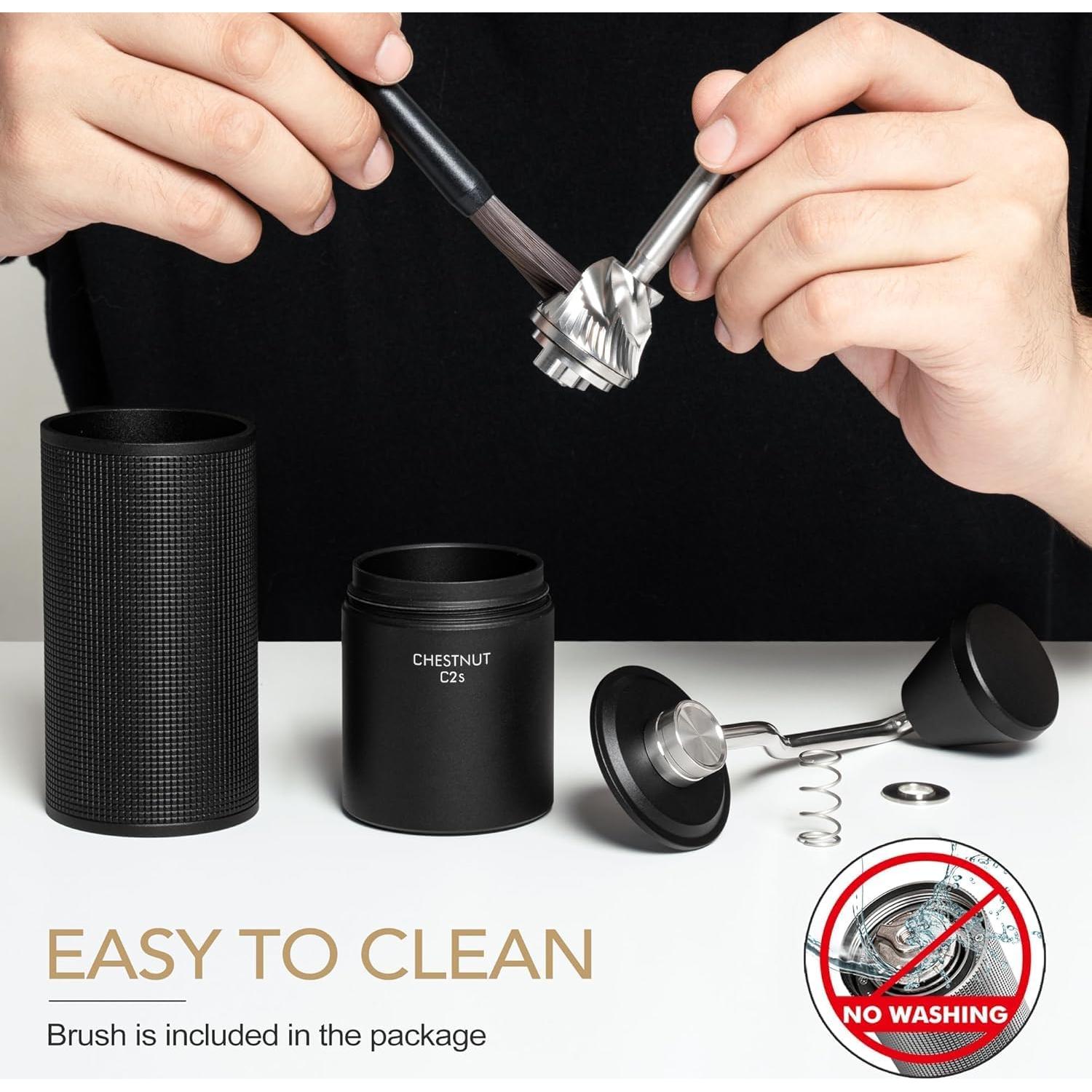 Molinillo de Café Manual TIMEMORE C2S Acero Inoxidable 25g