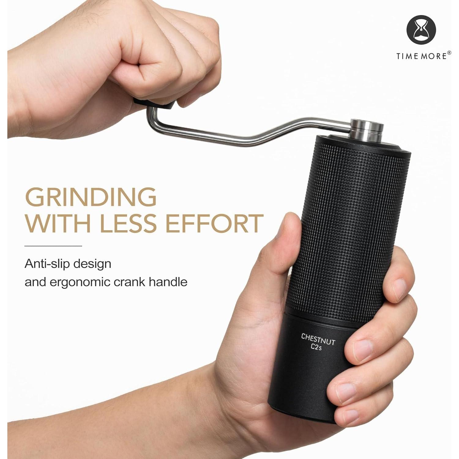 Molinillo de Café Manual TIMEMORE C2S Acero Inoxidable 25g