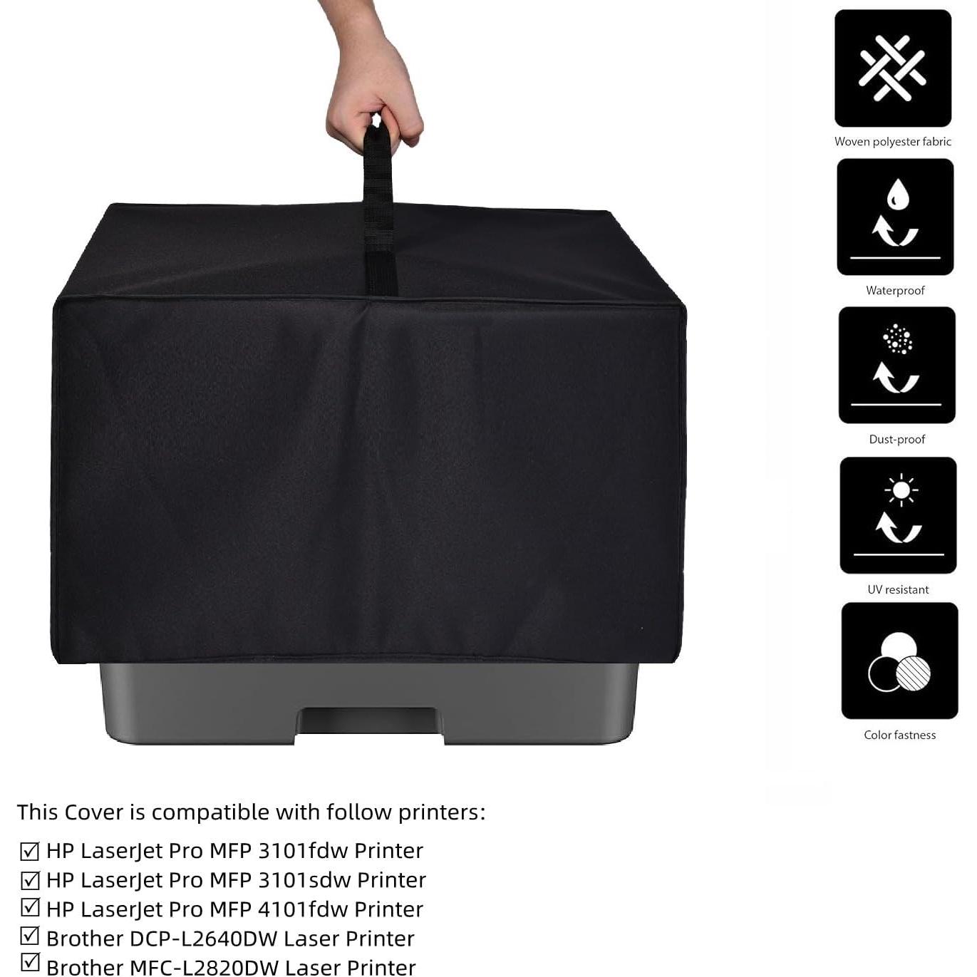 Cubierta de Polvo para Impresora Naikeshangmao - Negro 43x46x32cm