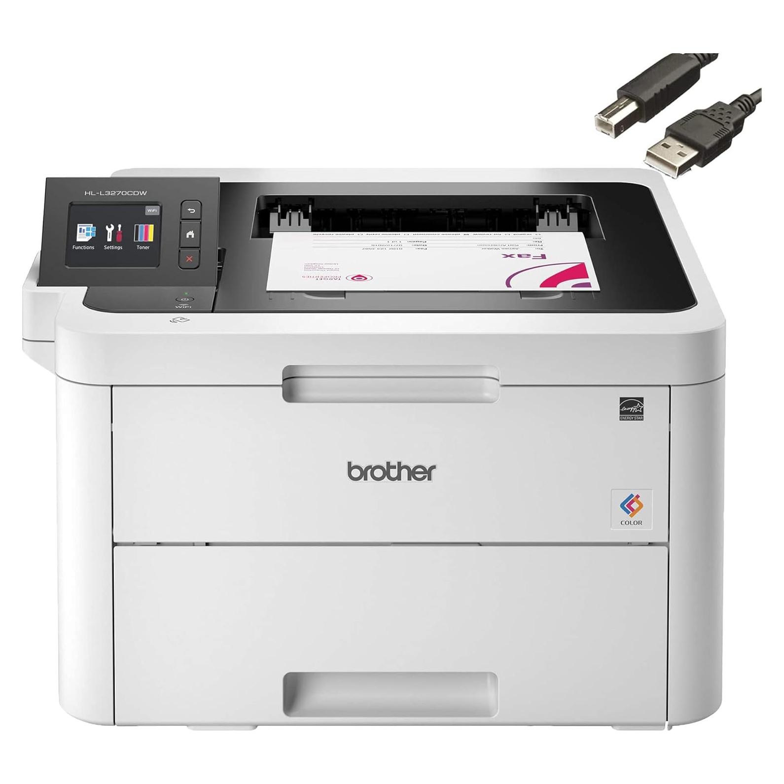 Impresora Láser Color Brother HL-L3270CDW 25ppm WiFi Dúplex