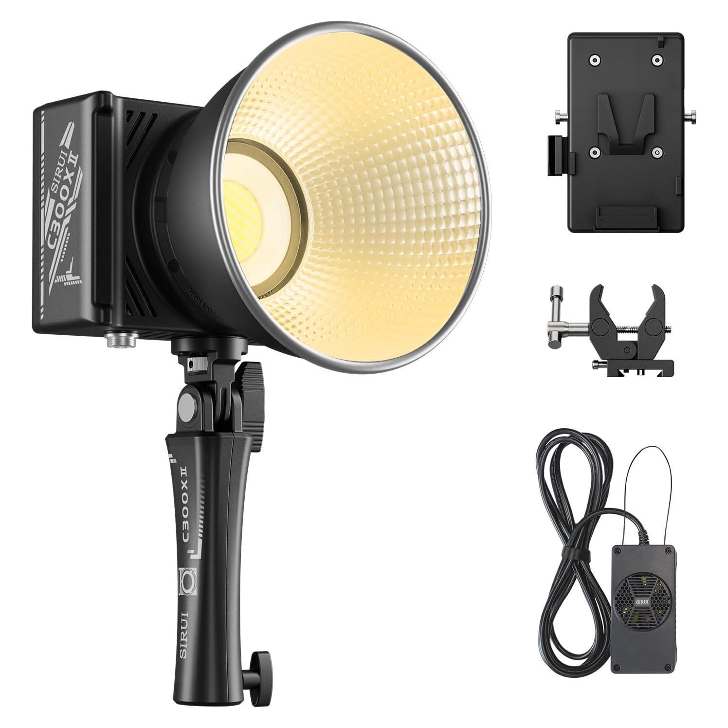 Luz de Video LED Portátil SIRUI C300XII 310W Control App