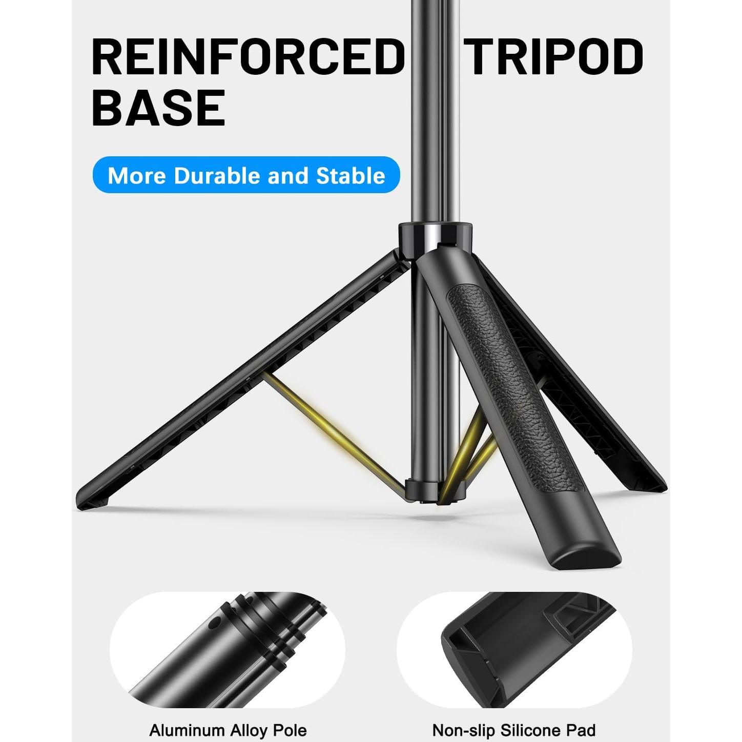 Kit de Vlogging Completo para iPhone/Android con Trípode 180 cm