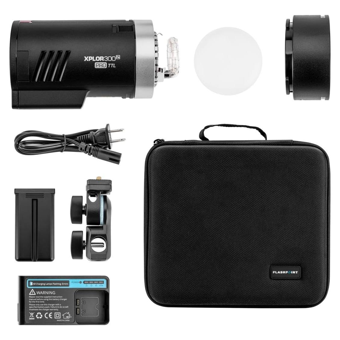 Flashpoint XPLOR 300 Pro TTL Monoluz Portátil 300Ws