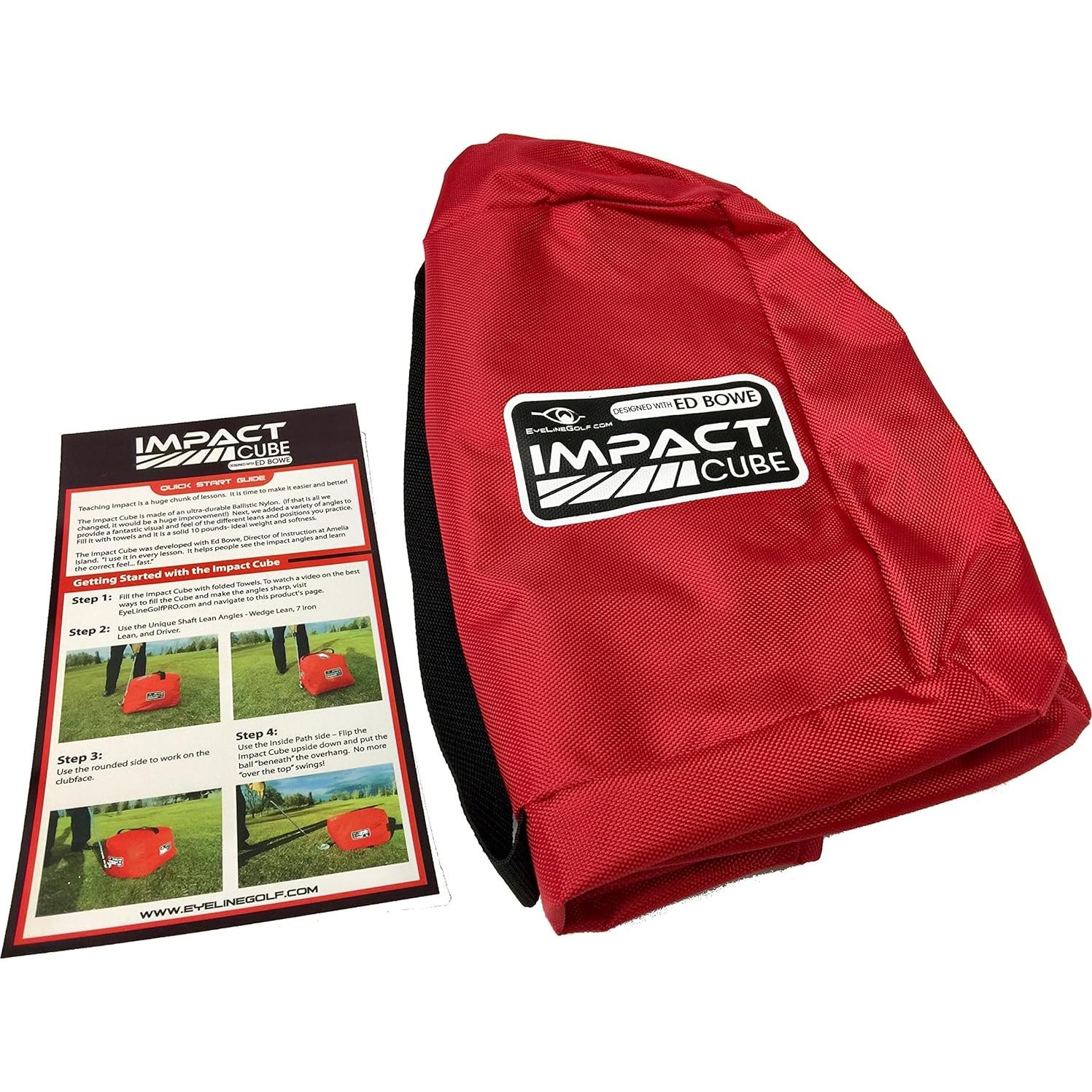 Impact Cube EyeLine Golf - Bolsa de Entrenamiento de Golf