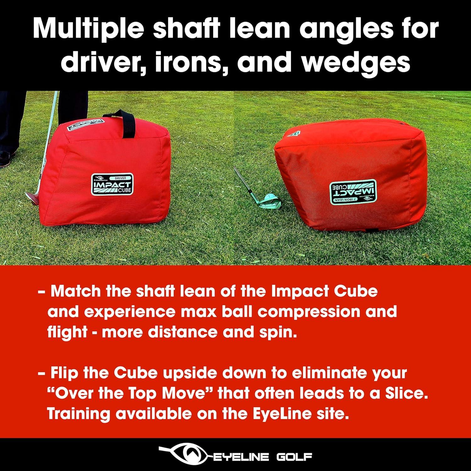 Impact Cube EyeLine Golf - Bolsa de Entrenamiento de Golf