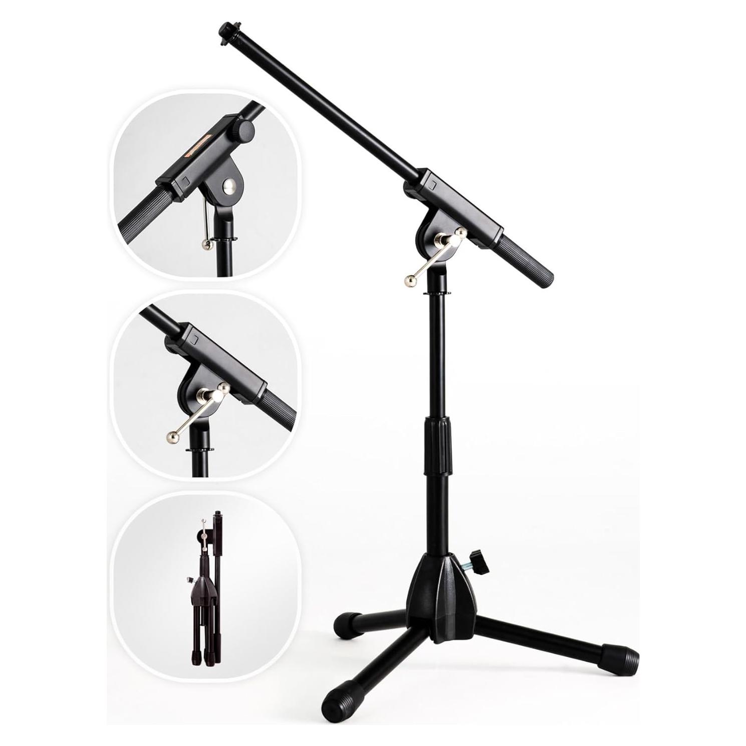 Soporte de Micrófono Trípode Plegable Stage Rocker SR610121B