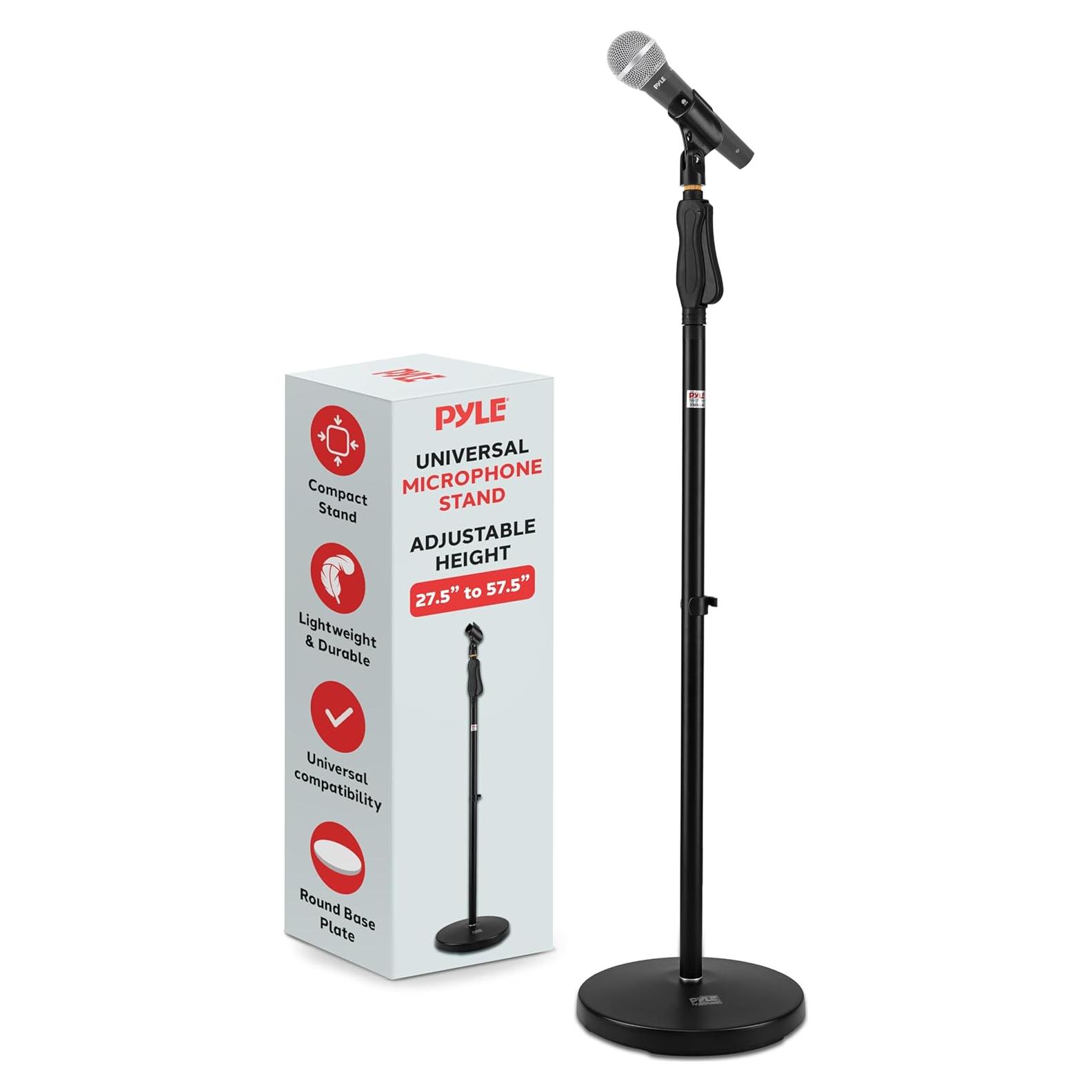 Soporte de Micrófono Pyle PMKS40 Ajustable 69.85-146.05 cm