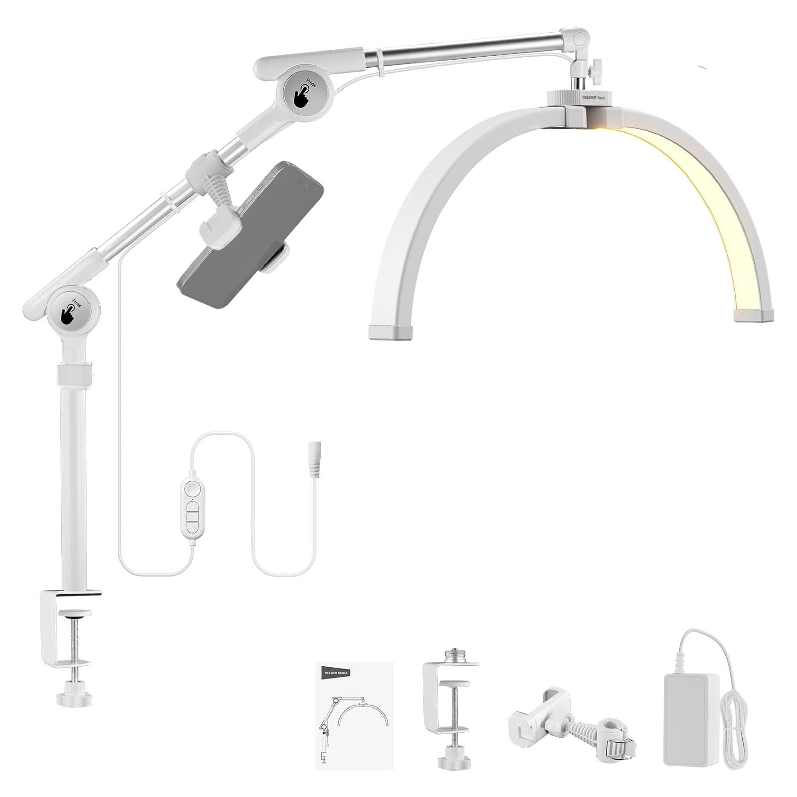 Lámpara de Pestañas LED NEEWER HM03-D 32W con Soporte