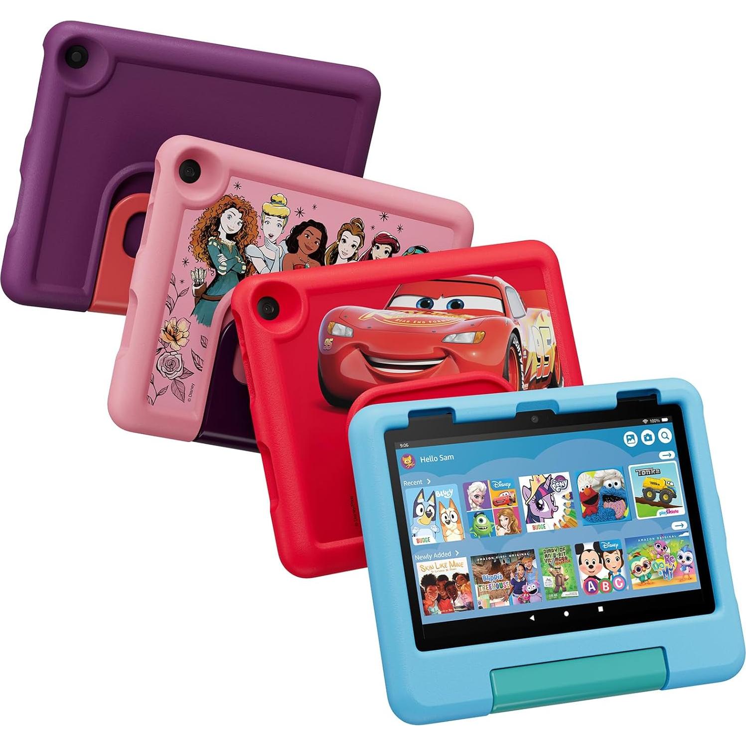 Funda a Prueba de Niños Amazon para Tablet Fire HD 8 Azul