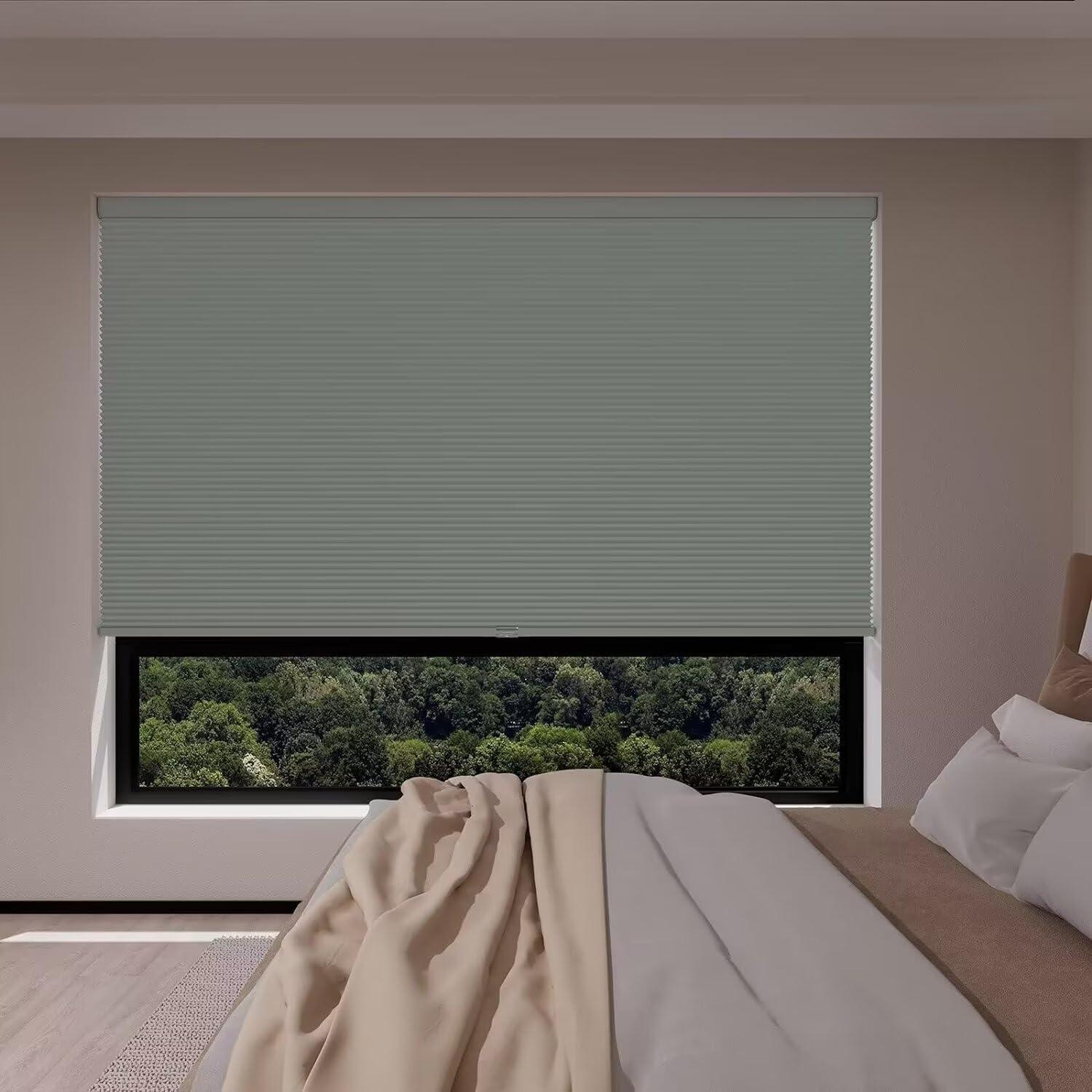 Cortinas Celulares Blackout MYshade 149.86x182.88 cm Gris