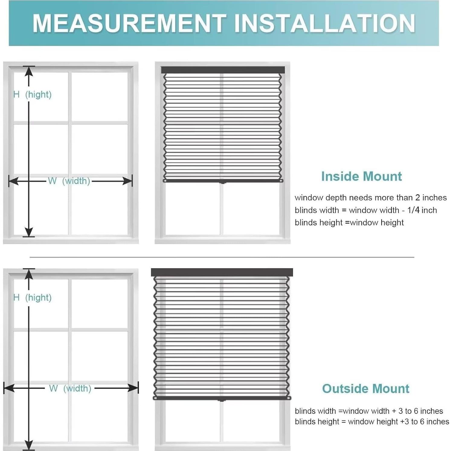 Cortinas Celulares Blackout MYshade 149.86x182.88 cm Gris