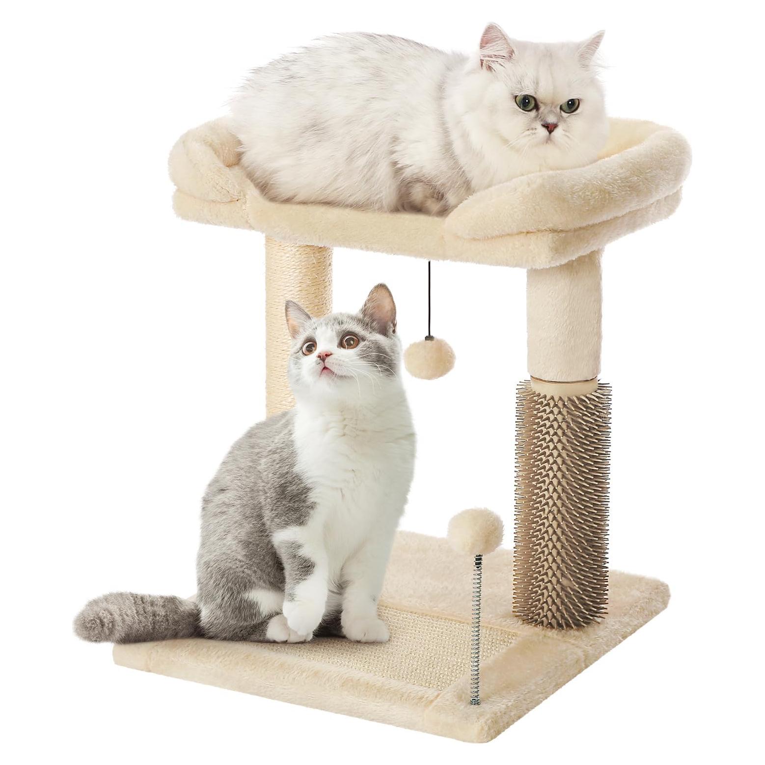 Torre para Gatos Pequeños Made4Pets 50.8 cm Beige 4 en 1