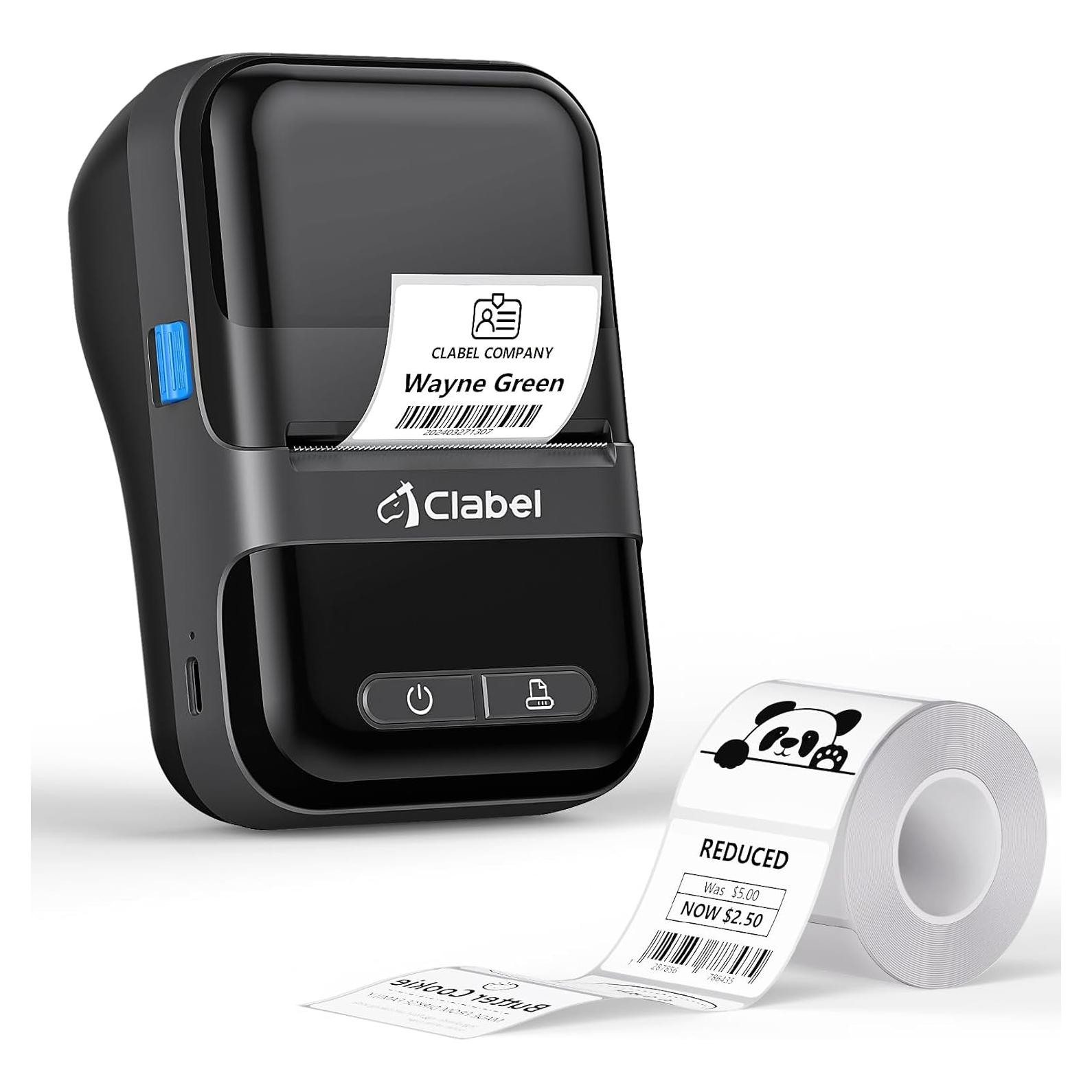 Impresora de Etiquetas CLABEL 220B Térmica Bluetooth 2" Sin Tinta