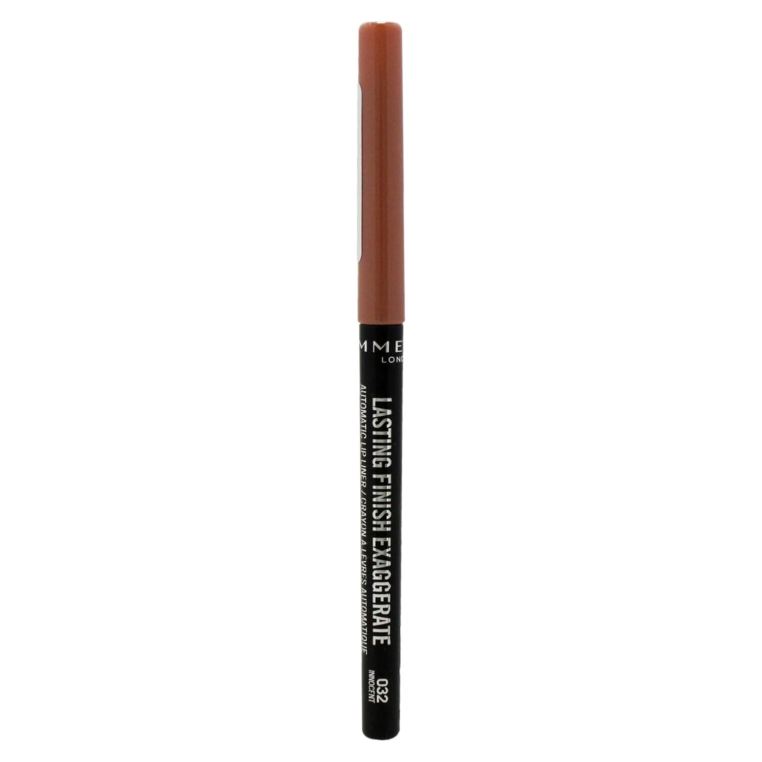 Lápiz Labial Automático Rimmel Lasting Finish Exaggerate 32 Inocente 0.28g