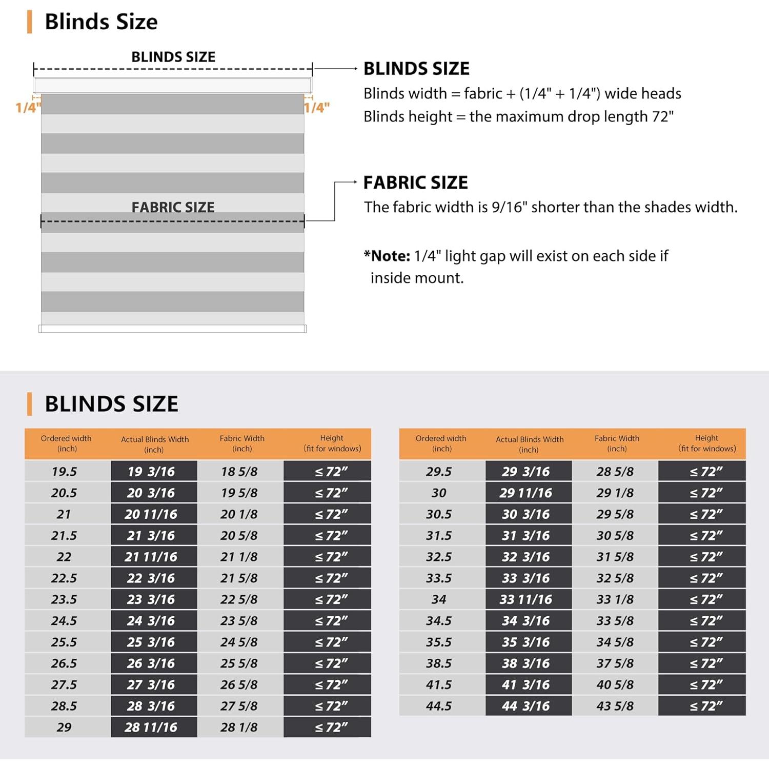 Cortina Zebra Sin Cuerda LazBlinds 56x183 cm Marrón