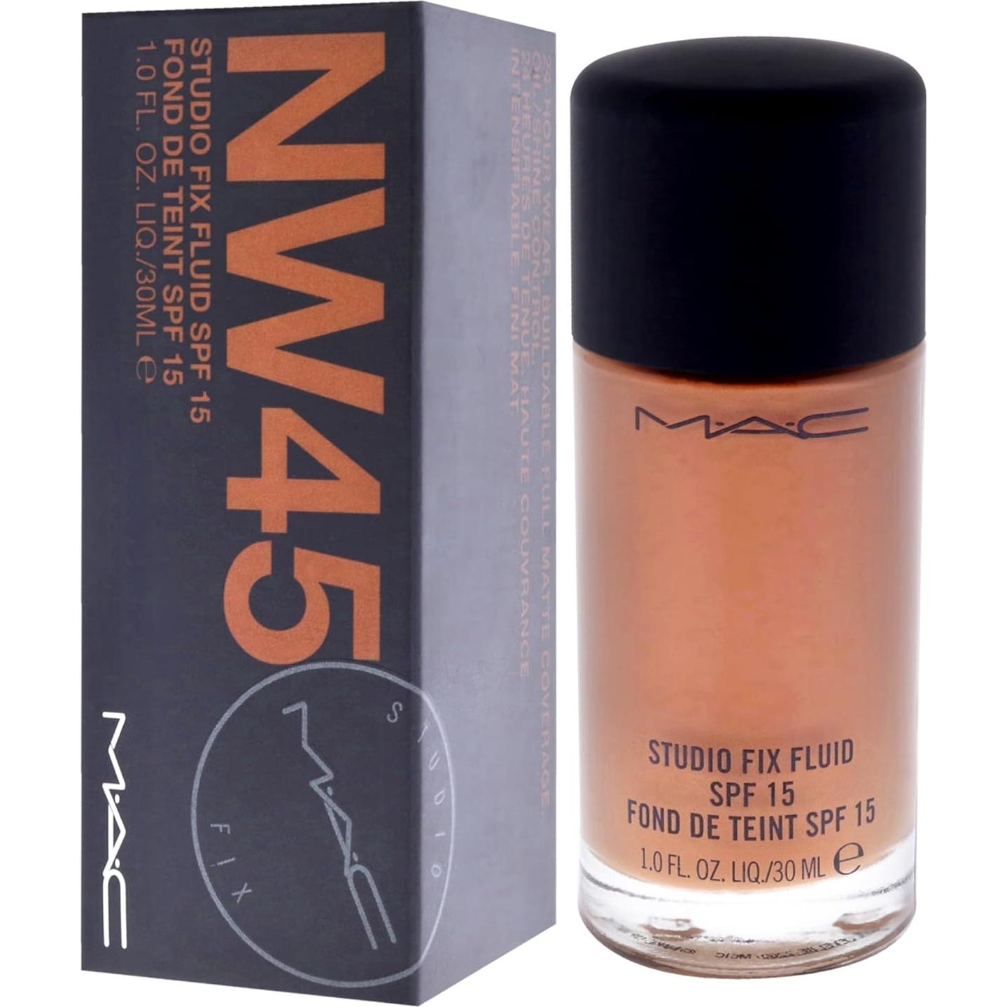 Base líquida Studio Fix Fluid SPF 15 MAC NW45 29.57 ml