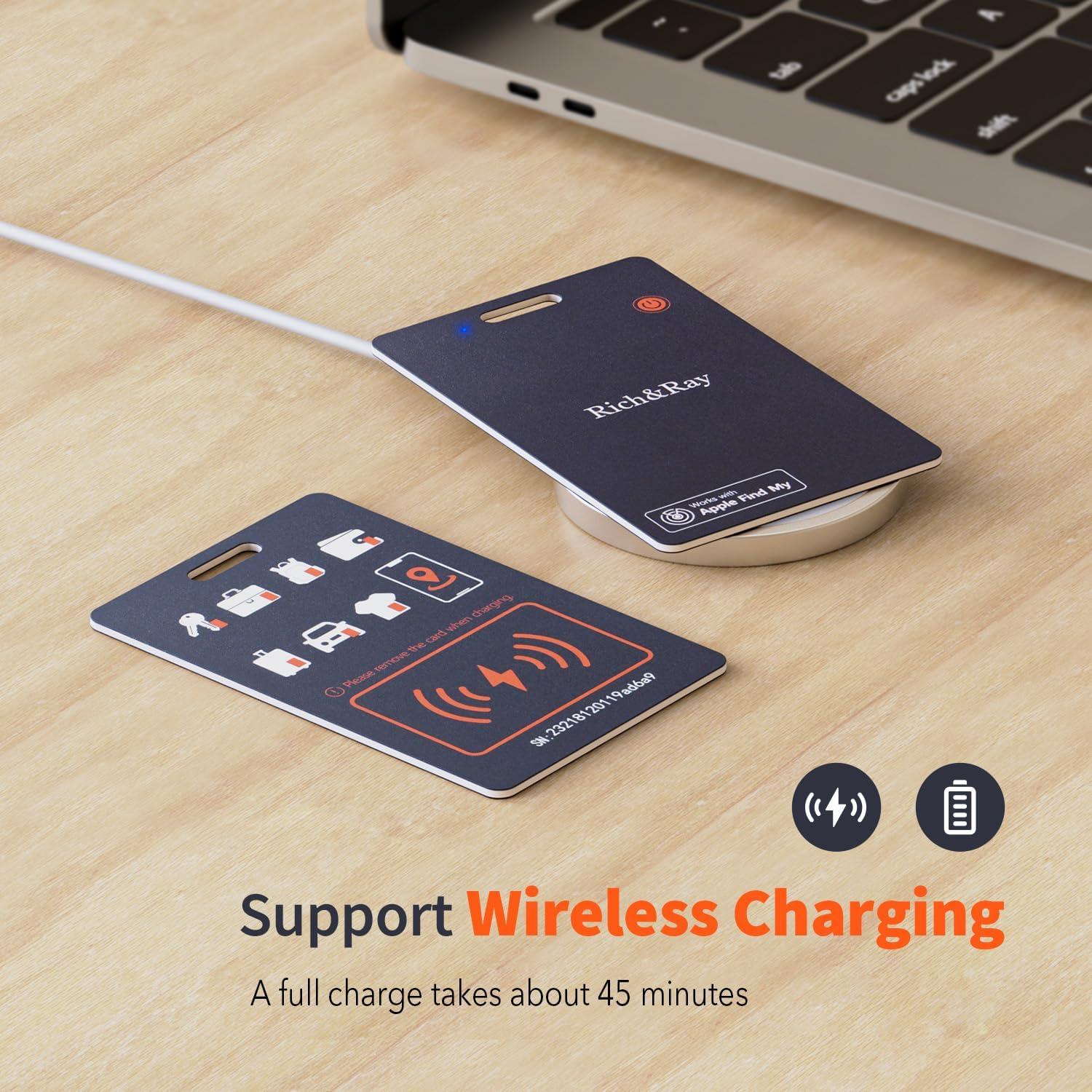 Tarjeta Inteligente de Rastreo Rich&Ray con Porta Pasaporte Negro