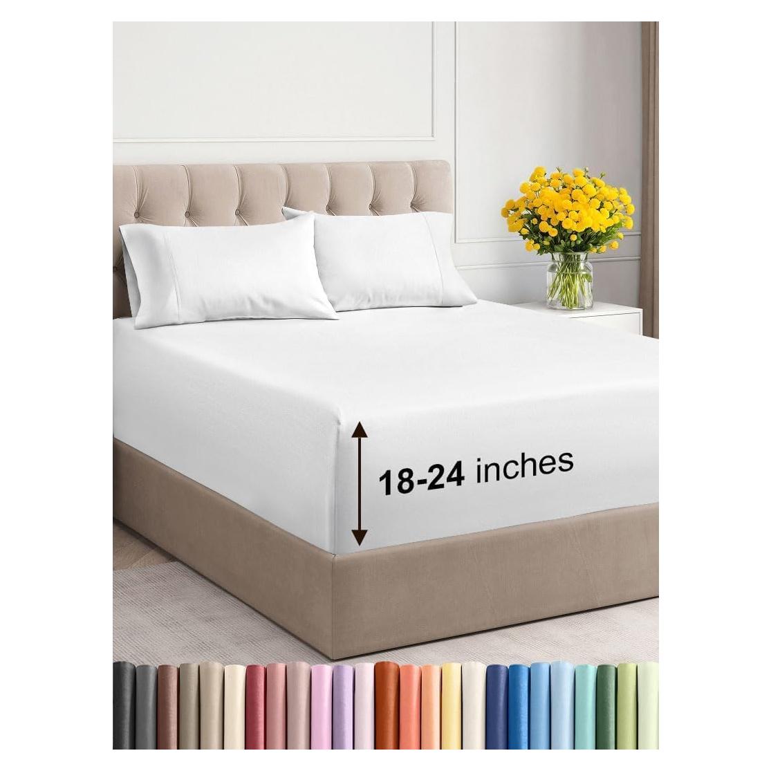 Juego de Sábanas Microfibra CGK Unlimited Individual 6 Piezas