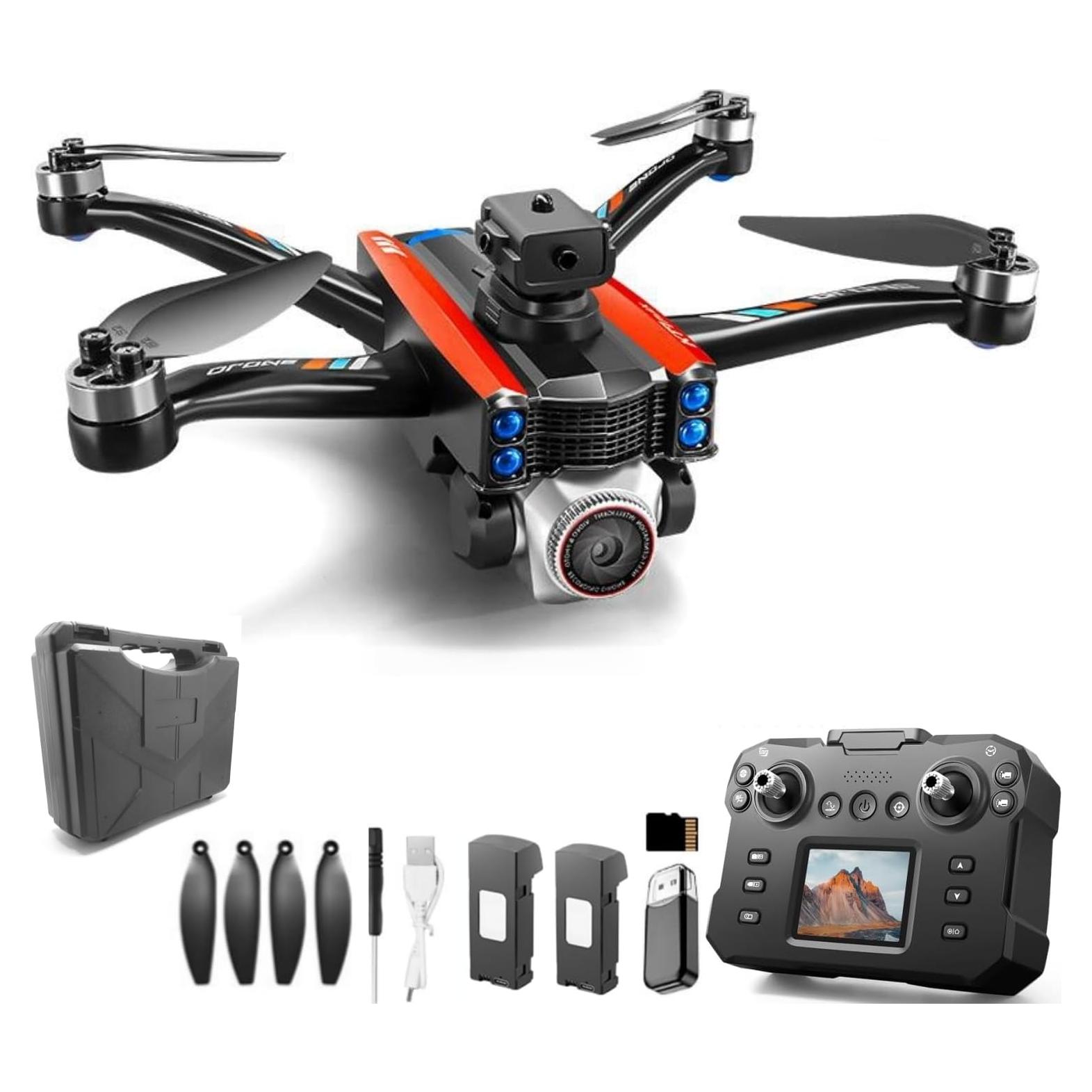 Dron EcuFlyAi K17MAX RC para Niños 1080P con 2 Baterías