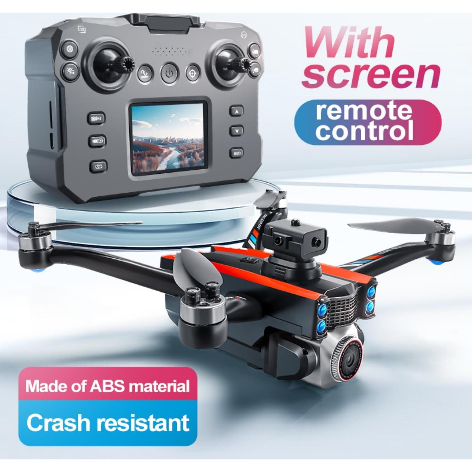 Dron EcuFlyAi K17MAX RC para Niños 1080P con 2 Baterías