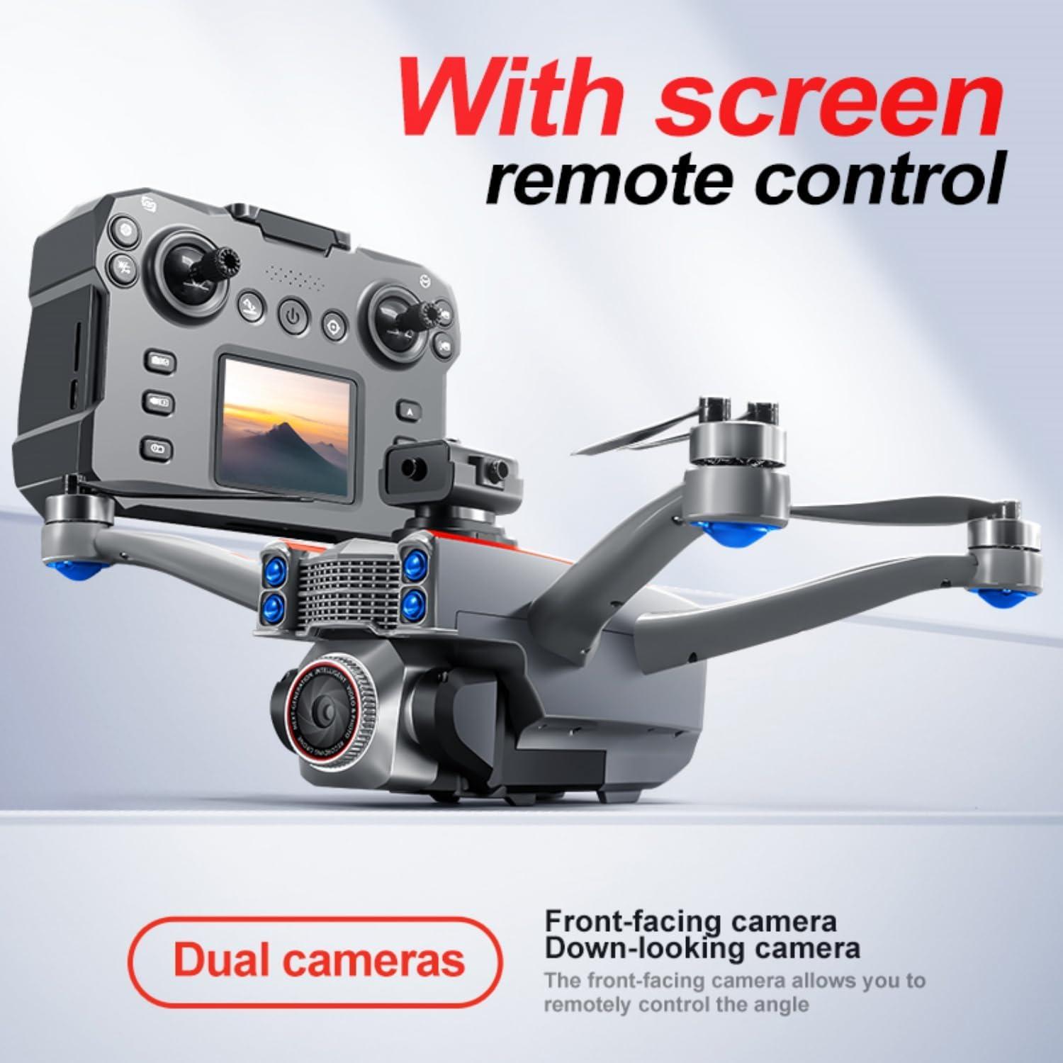 Dron EcuFlyAi K17MAX RC para Niños 1080P con 2 Baterías