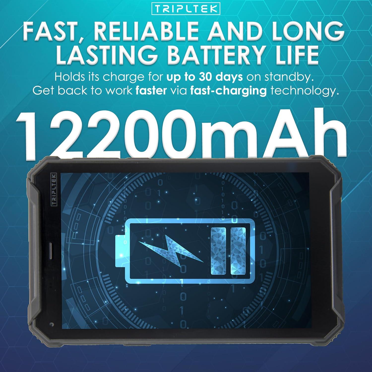 Tableta Smartphone TRIPLTEK 8" 4G LTE 256GB 8GB RAM IP68