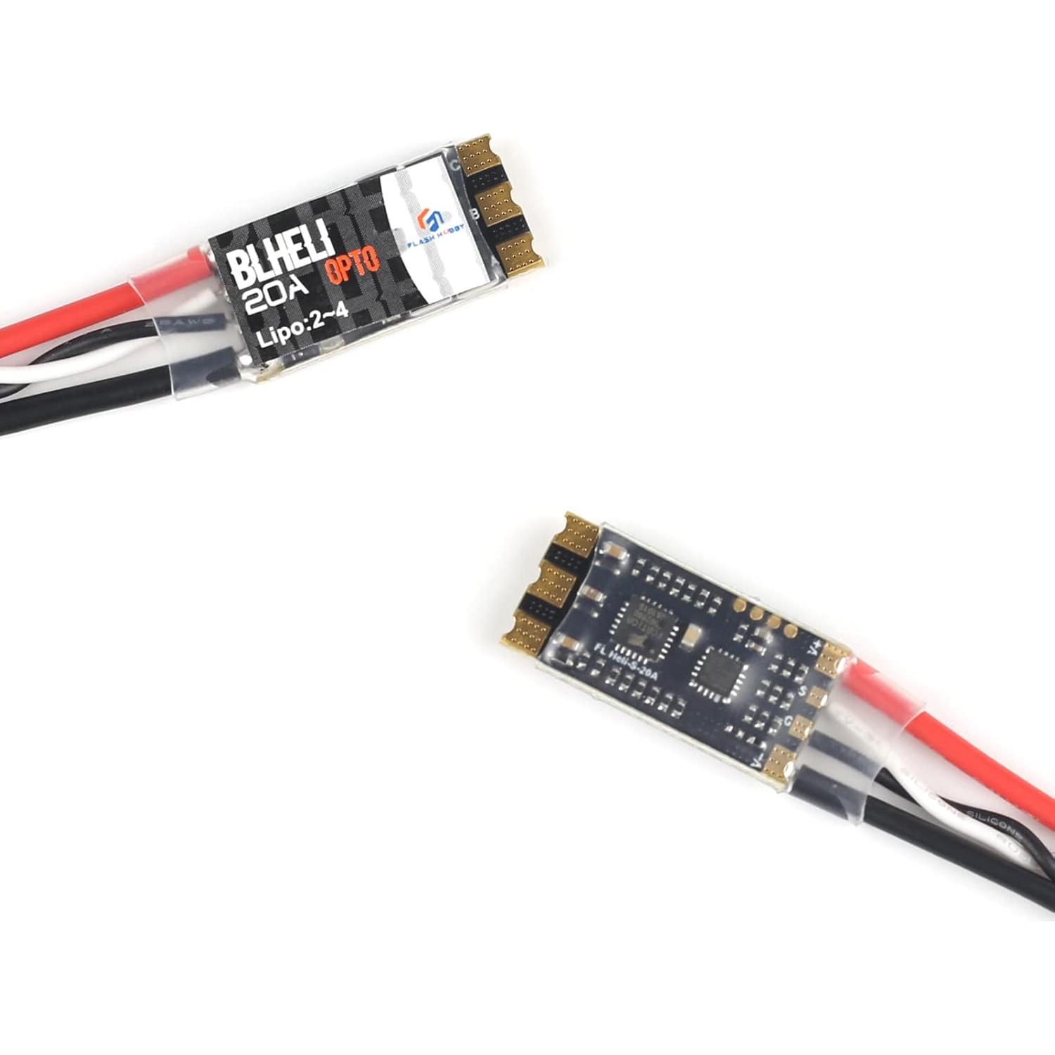 Controlador de Velocidad Electrónico FLASH HOBBY 20A ESC