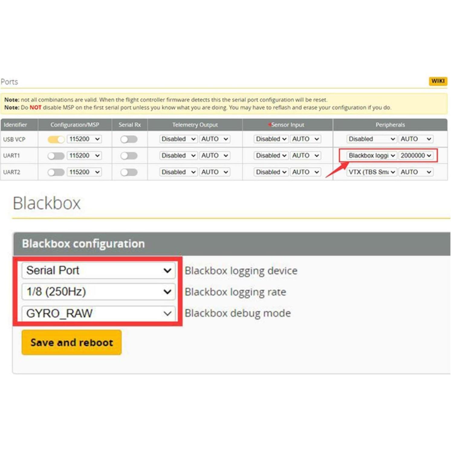 Módulo Blackbox Usmile HM-b01 para Drone FPV Mobula7 1S HD