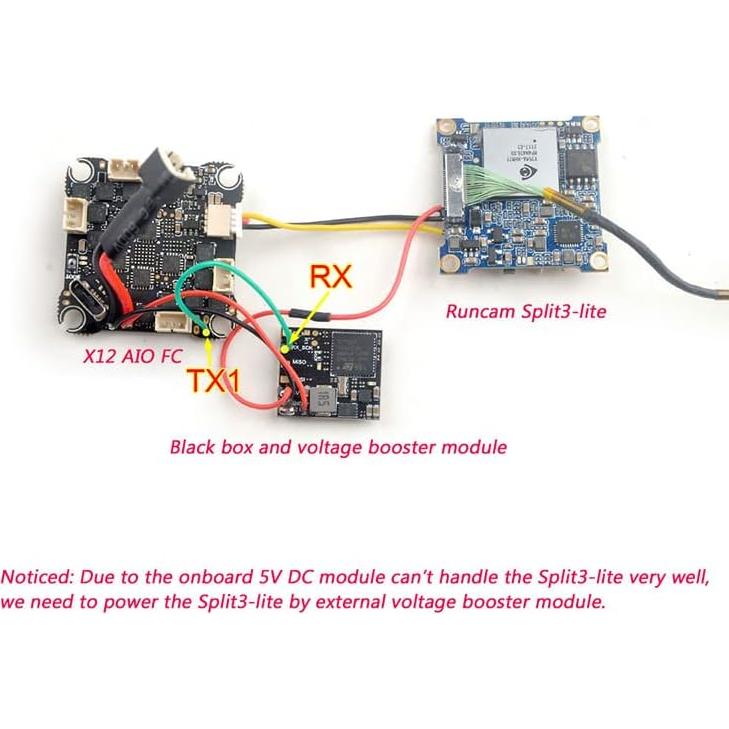 Módulo Blackbox Usmile HM-b01 para Drone FPV Mobula7 1S HD