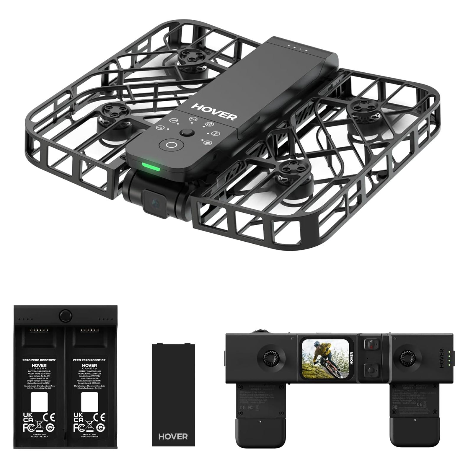 Drone HOVERAir X1 con cámara HDR, autovolante y plegable