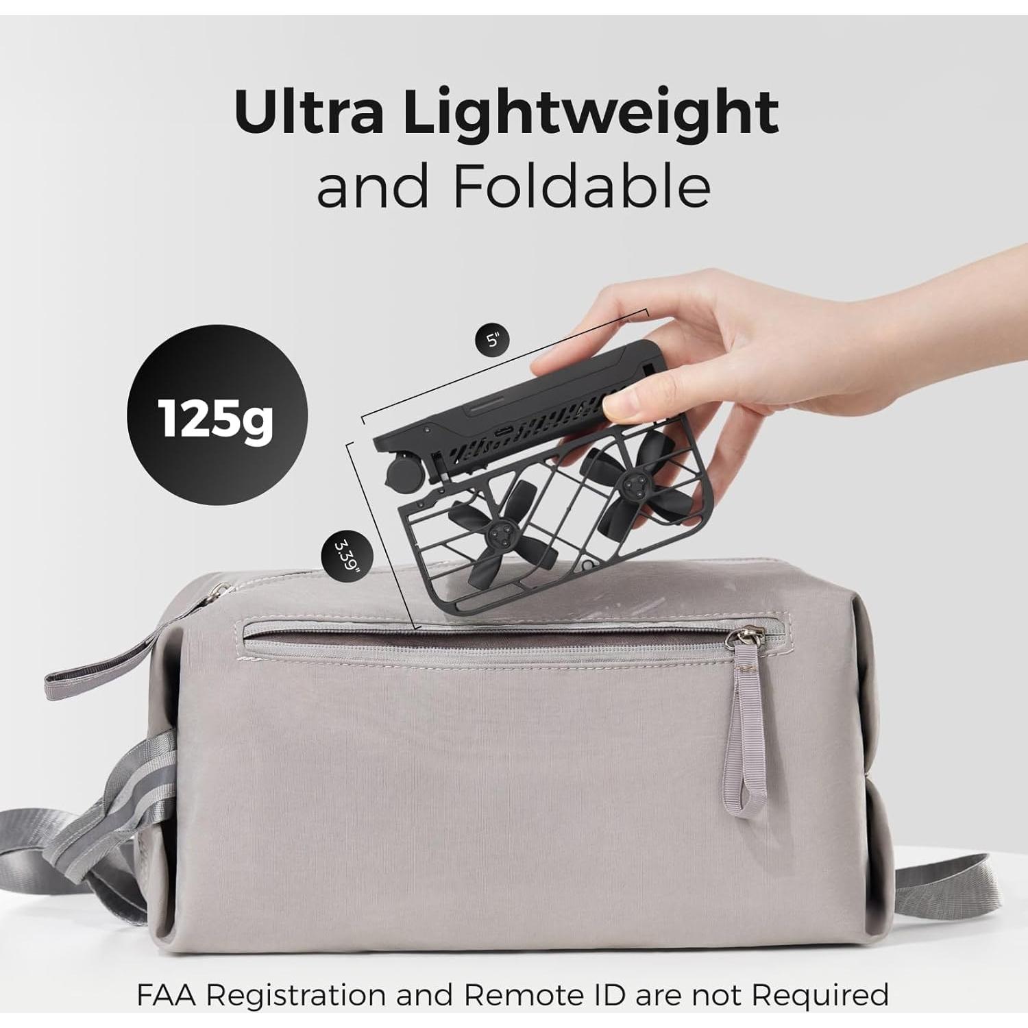 Drone HOVERAir X1 con cámara HDR, autovolante y plegable