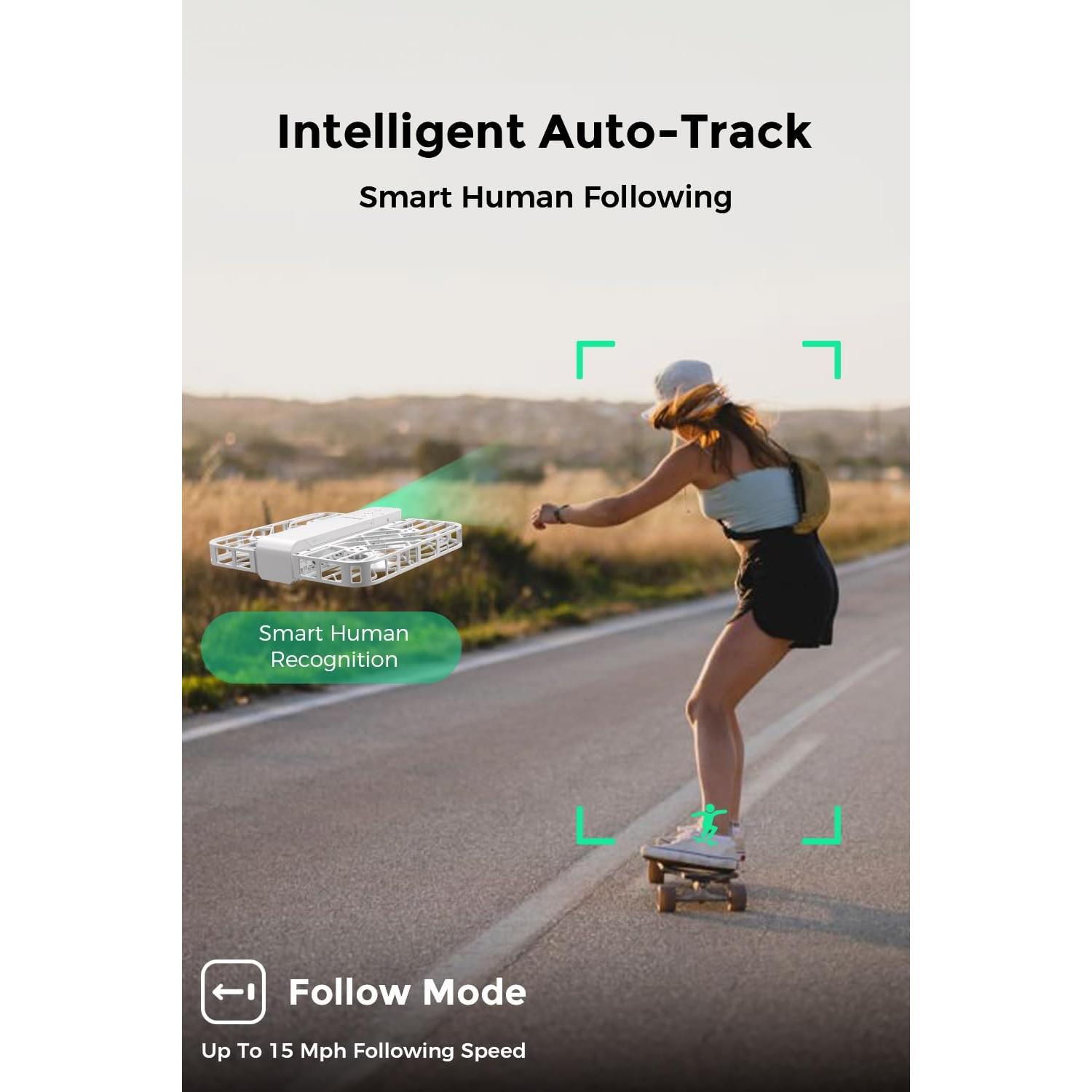 Drone HOVERAir X1 con Cámara 2.7K, Plegable y Autopilotado