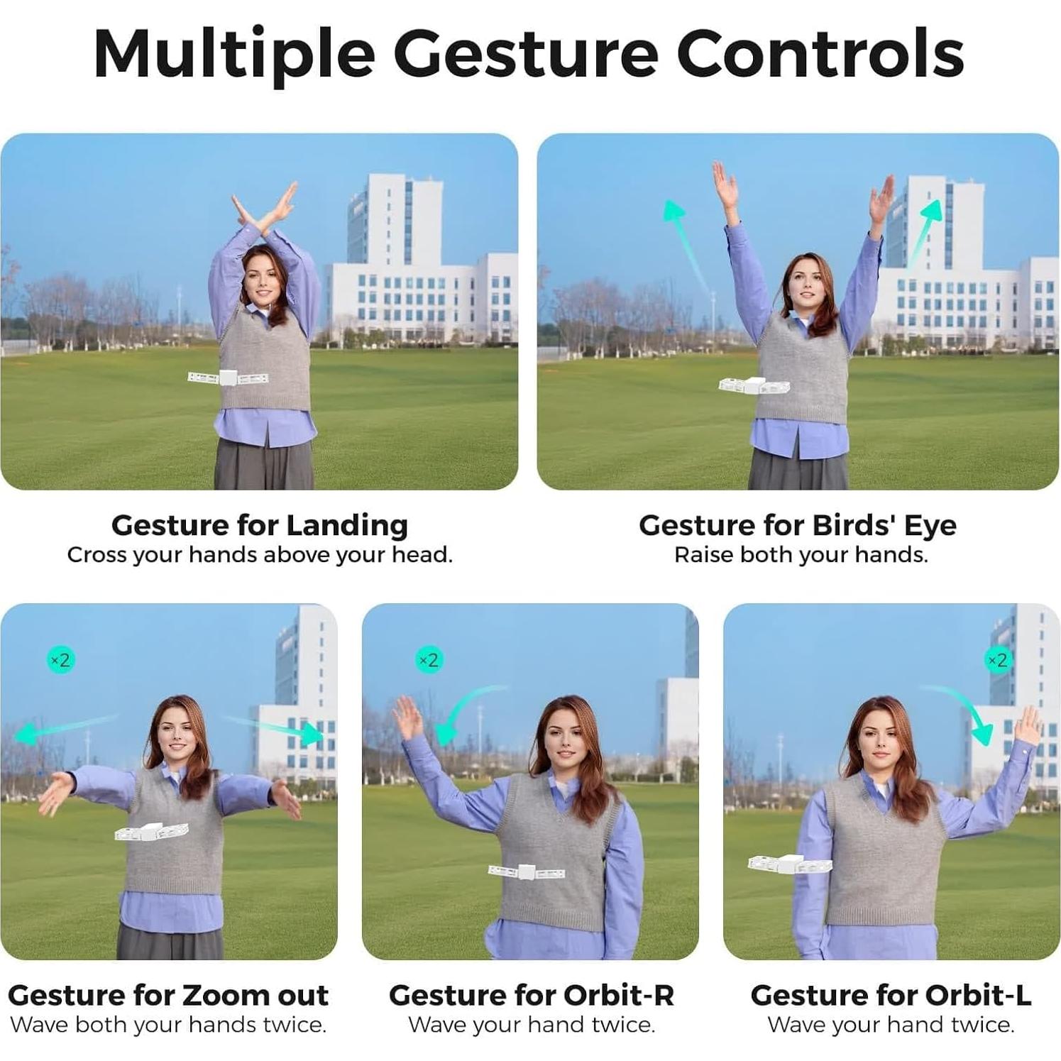 Drone HOVERAir X1 con Cámara 2.7K, Plegable y Autopilotado