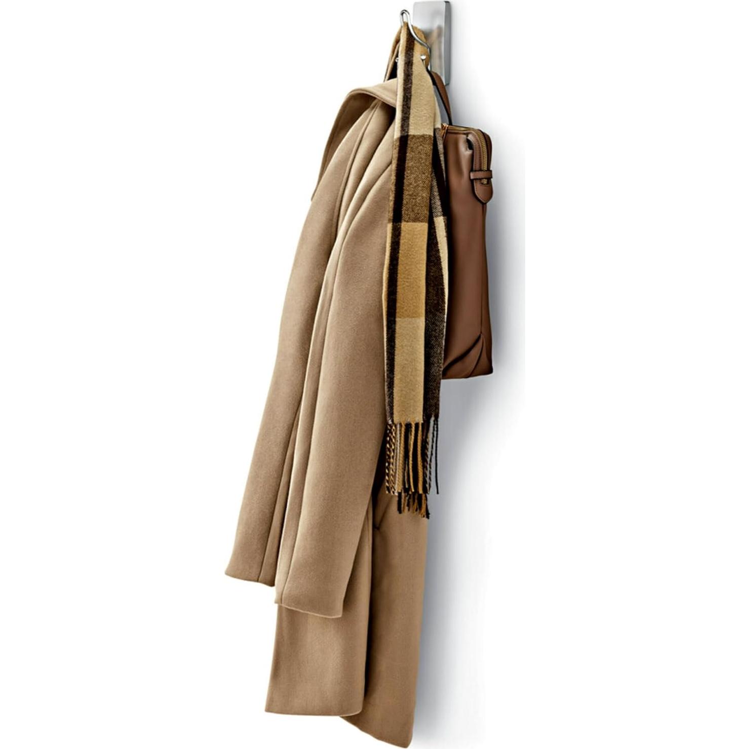 Gancho Triple Adhesivo Command Níquel Satinado X-Large 4.54 kg