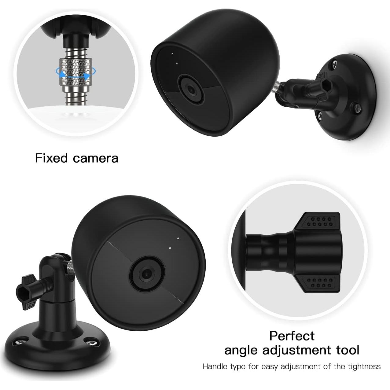 Funda Protectora Resistente al Agua + Soporte HOLACA para Google Nest Cam Batería